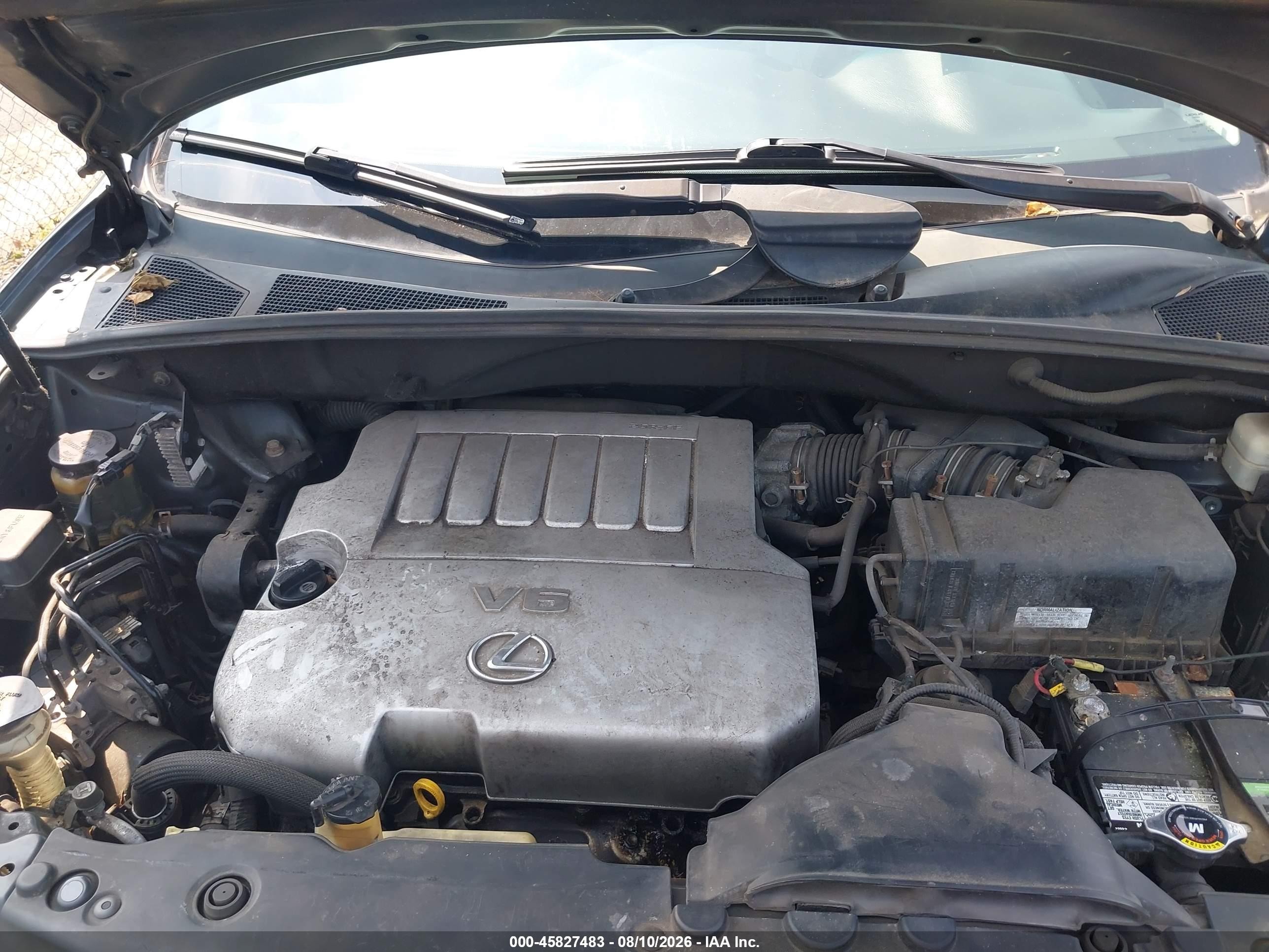 2007 Lexus Rx 350   Gray vin: 2T2HK31U37C042643
