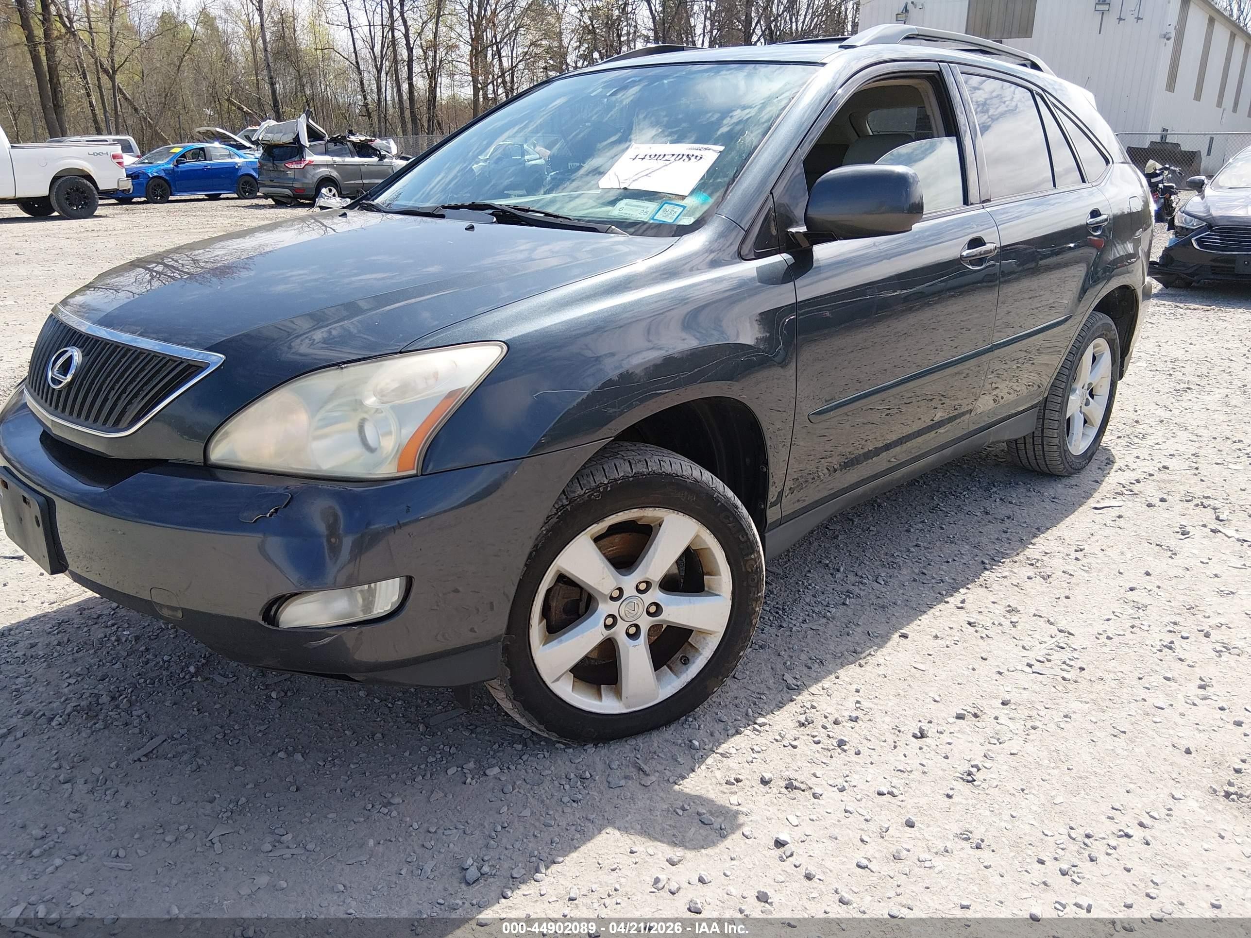 2007 Lexus Rx 350 Серый vin: 2T2HK31U37C045025