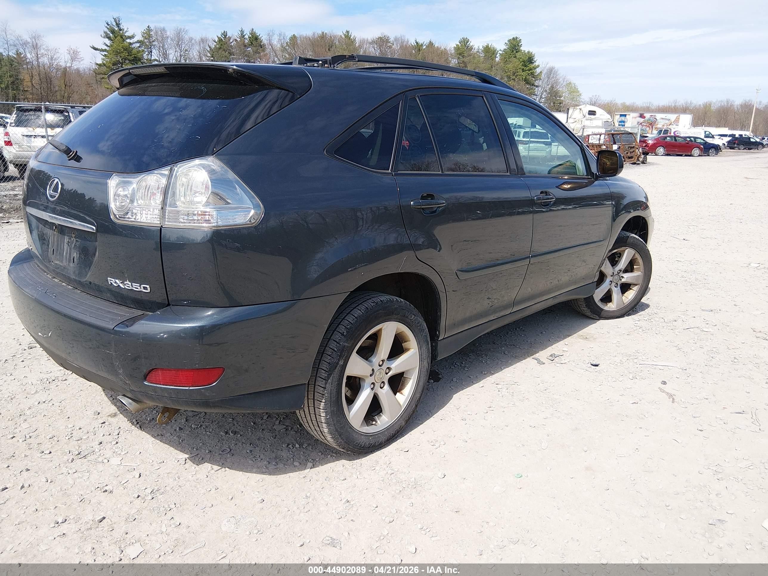 2007 Lexus Rx 350 Серый vin: 2T2HK31U37C045025