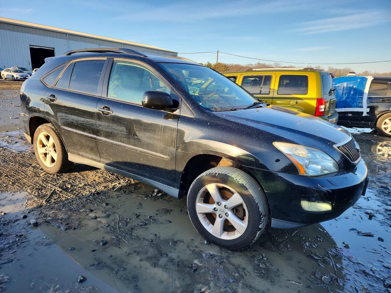 2007 Lexus Rx 350 Black vin: 2T2HK31U37C045848