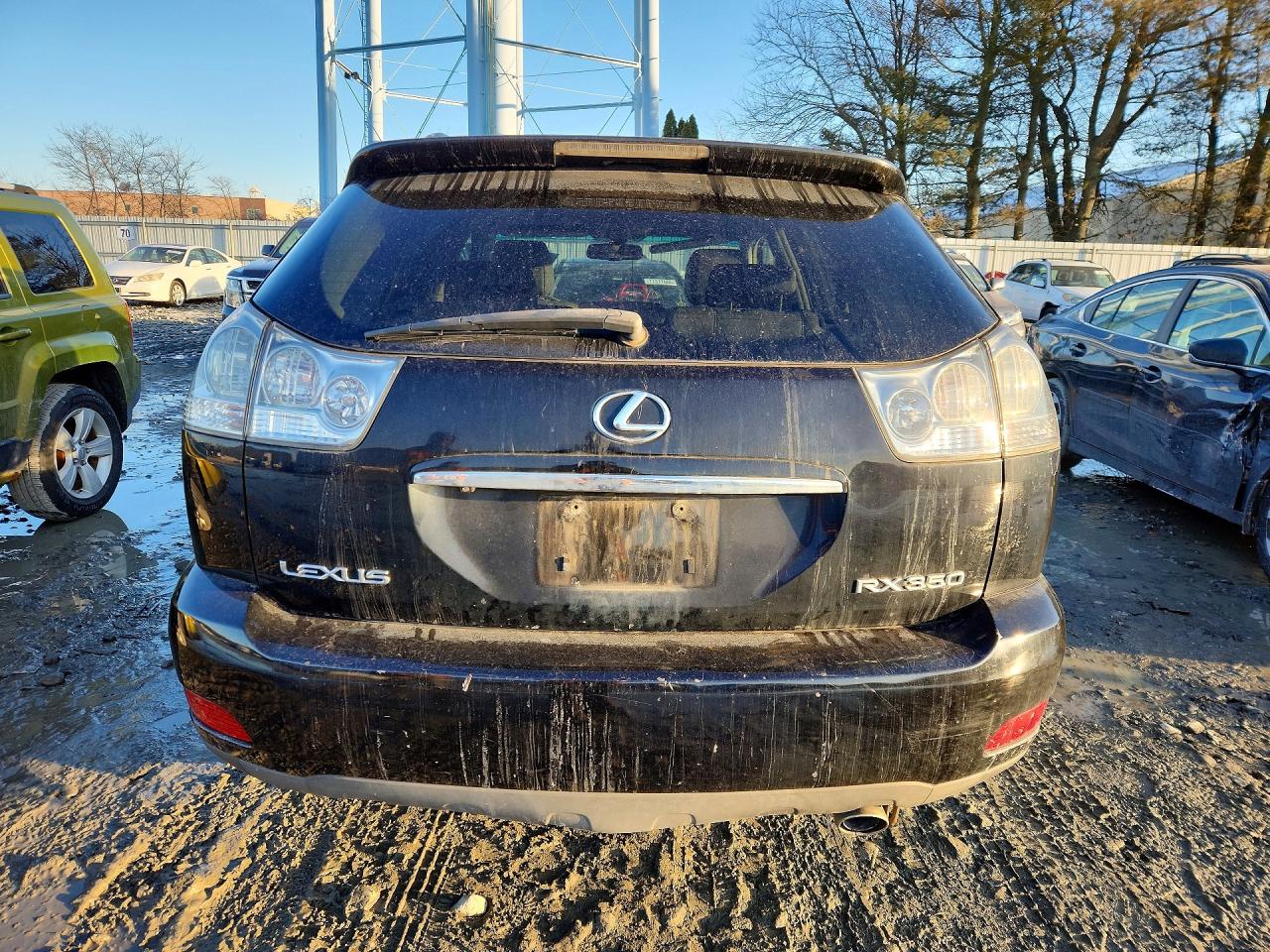 2007 Lexus Rx 350 Black vin: 2T2HK31U37C045848