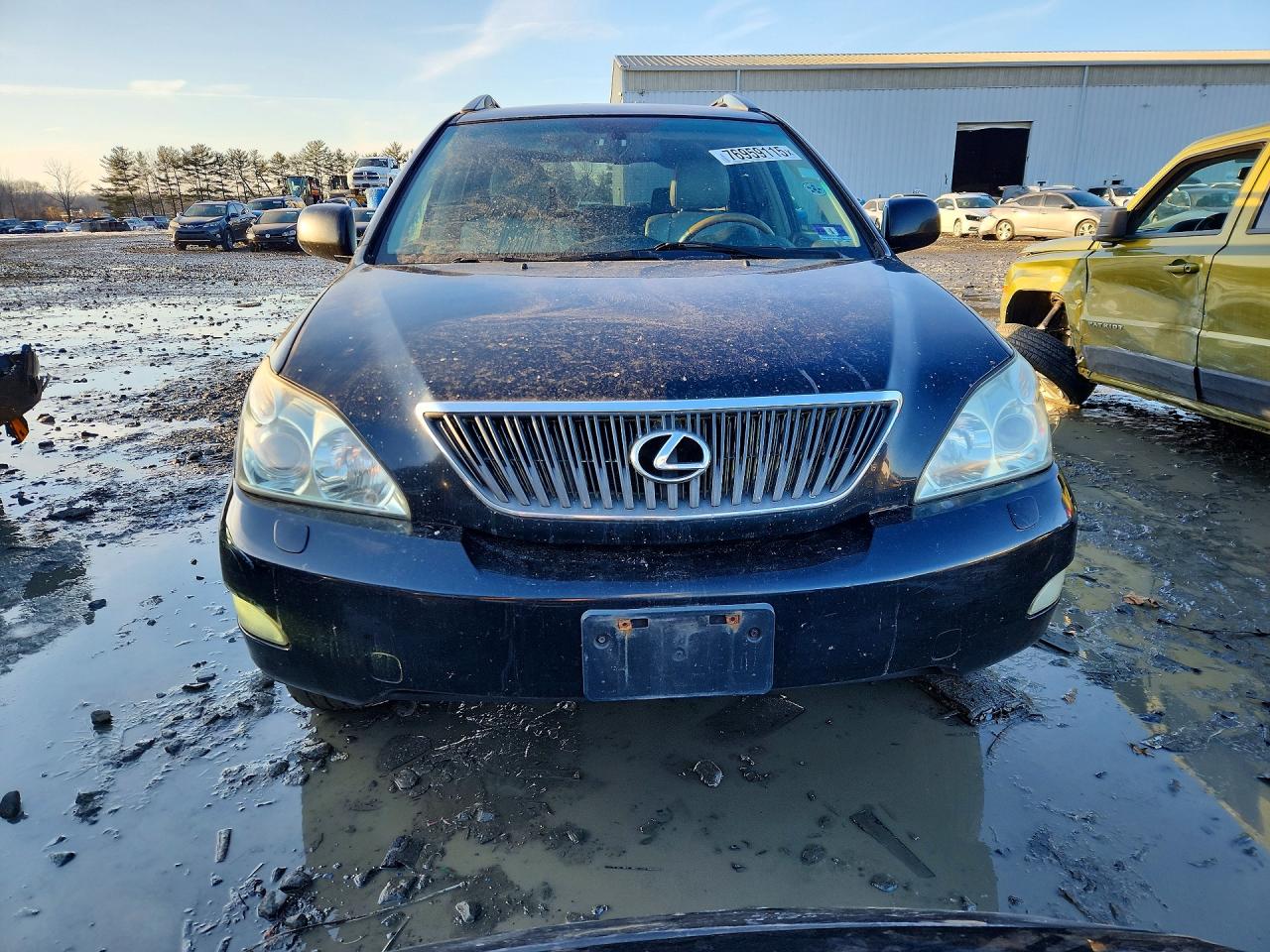 2007 Lexus Rx 350 Black vin: 2T2HK31U37C045848