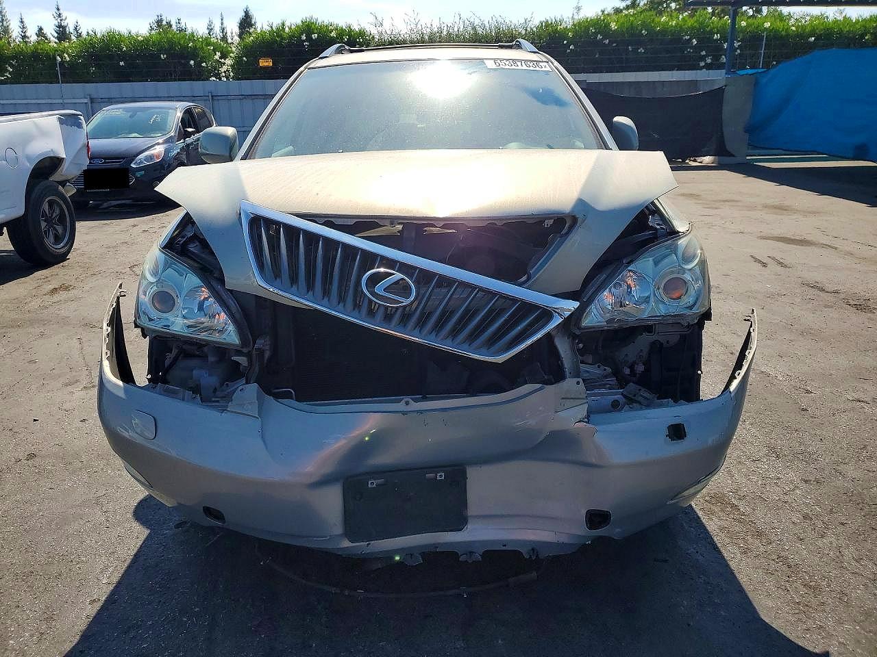 2008 Lexus Rx 350 Gray vin: 2T2HK31U38C049643