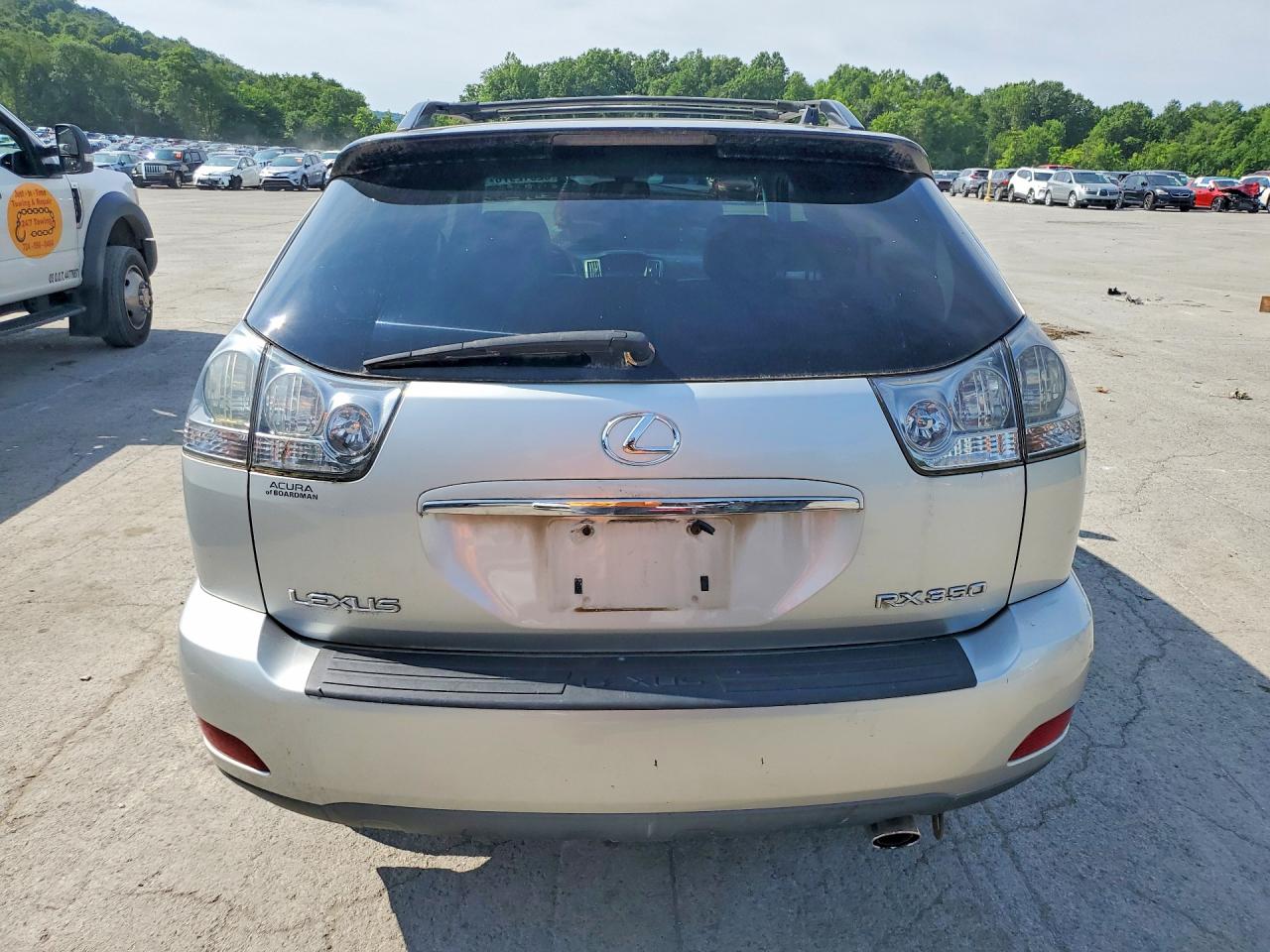 2008 Lexus Rx 350 Silver vin: 2T2HK31U38C051070