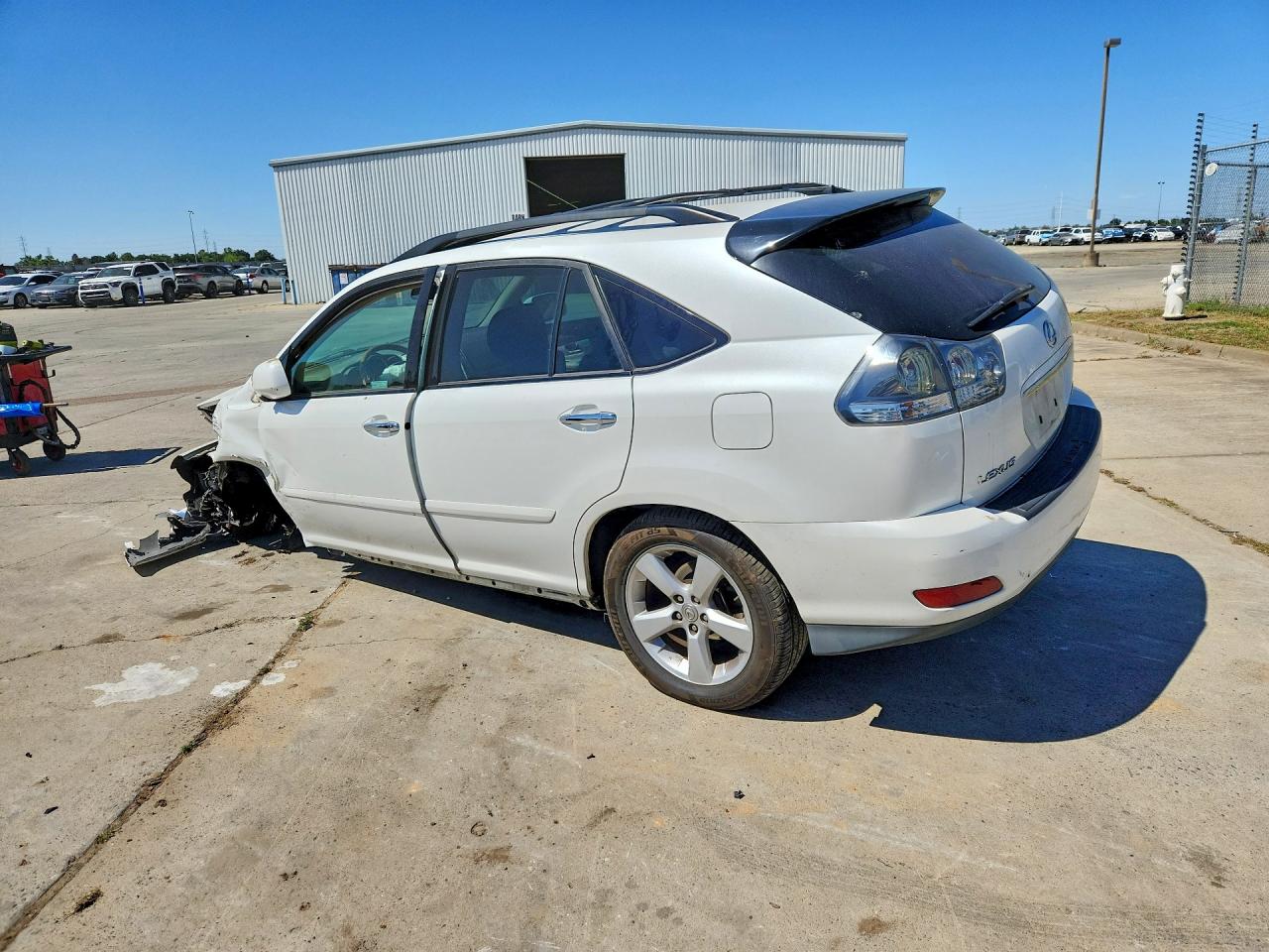 2008 Lexus Rx 350 White vin: 2T2HK31U38C061162