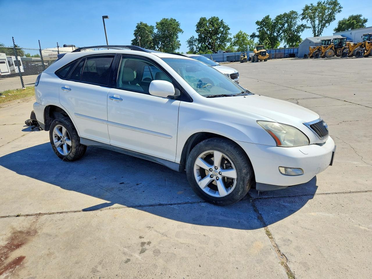 2008 Lexus Rx 350 White vin: 2T2HK31U38C061162