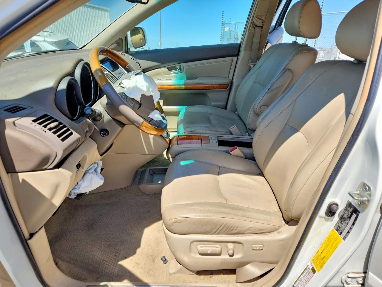 2008 Lexus Rx 350 White vin: 2T2HK31U38C061162