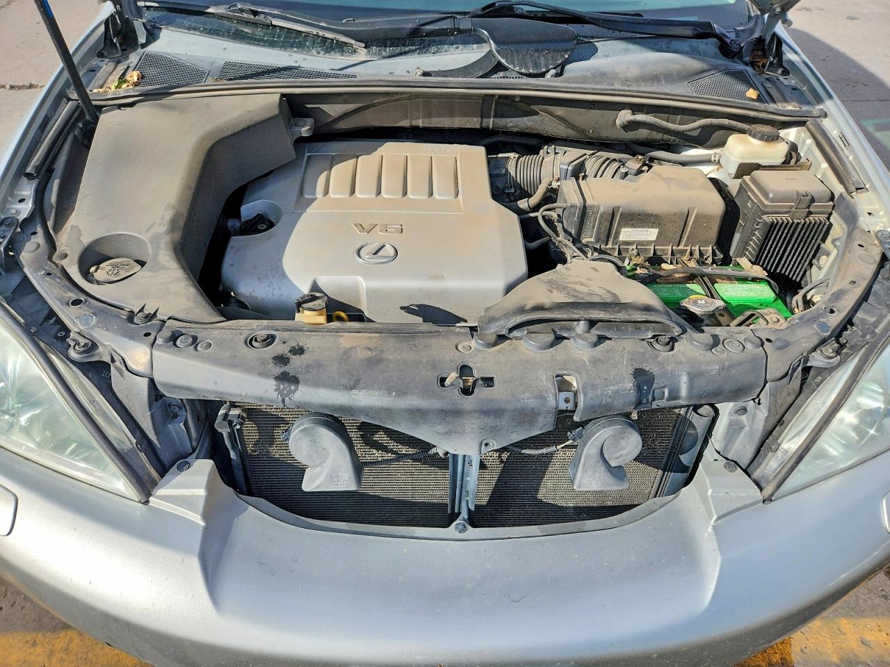 2008 Lexus Rx 350 Silver vin: 2T2HK31U38C067057