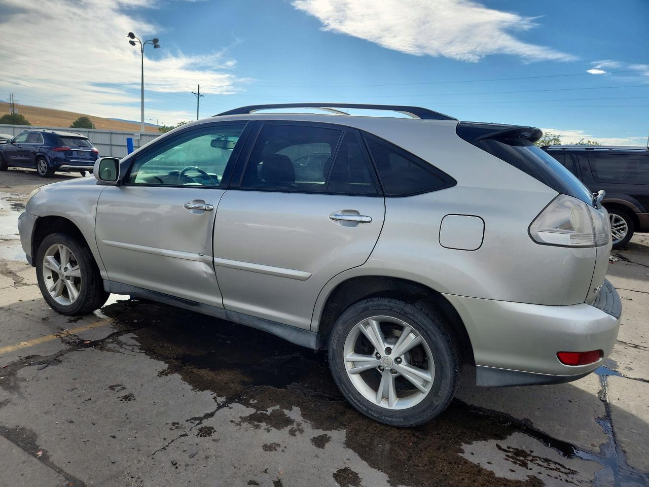 2008 Lexus Rx 350 Silver vin: 2T2HK31U38C067057