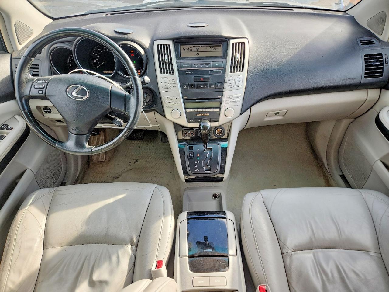 2008 Lexus Rx 350 Silver vin: 2T2HK31U38C067057