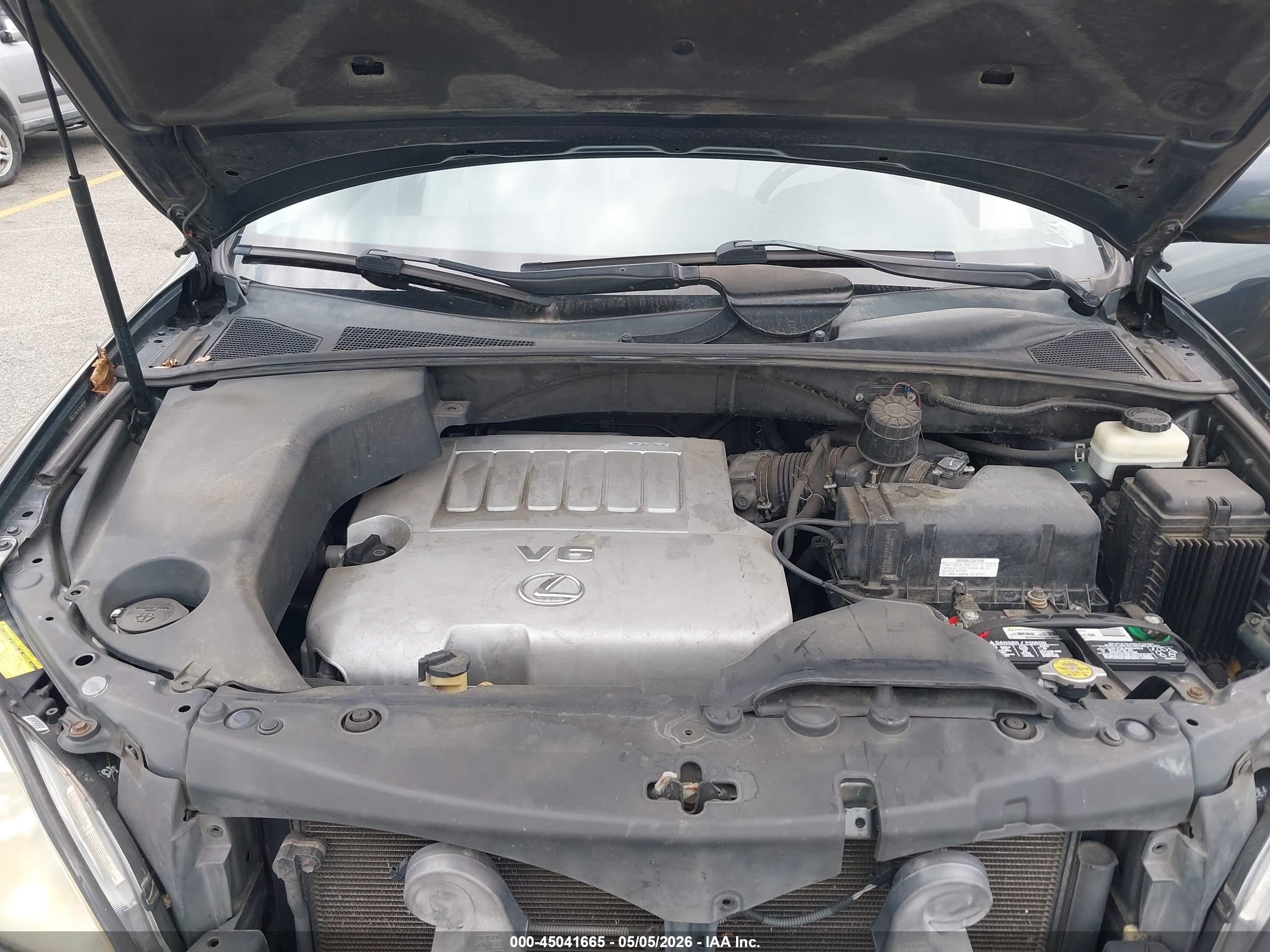 2008 Lexus Rx 350   Gray vin: 2T2HK31U38C068709