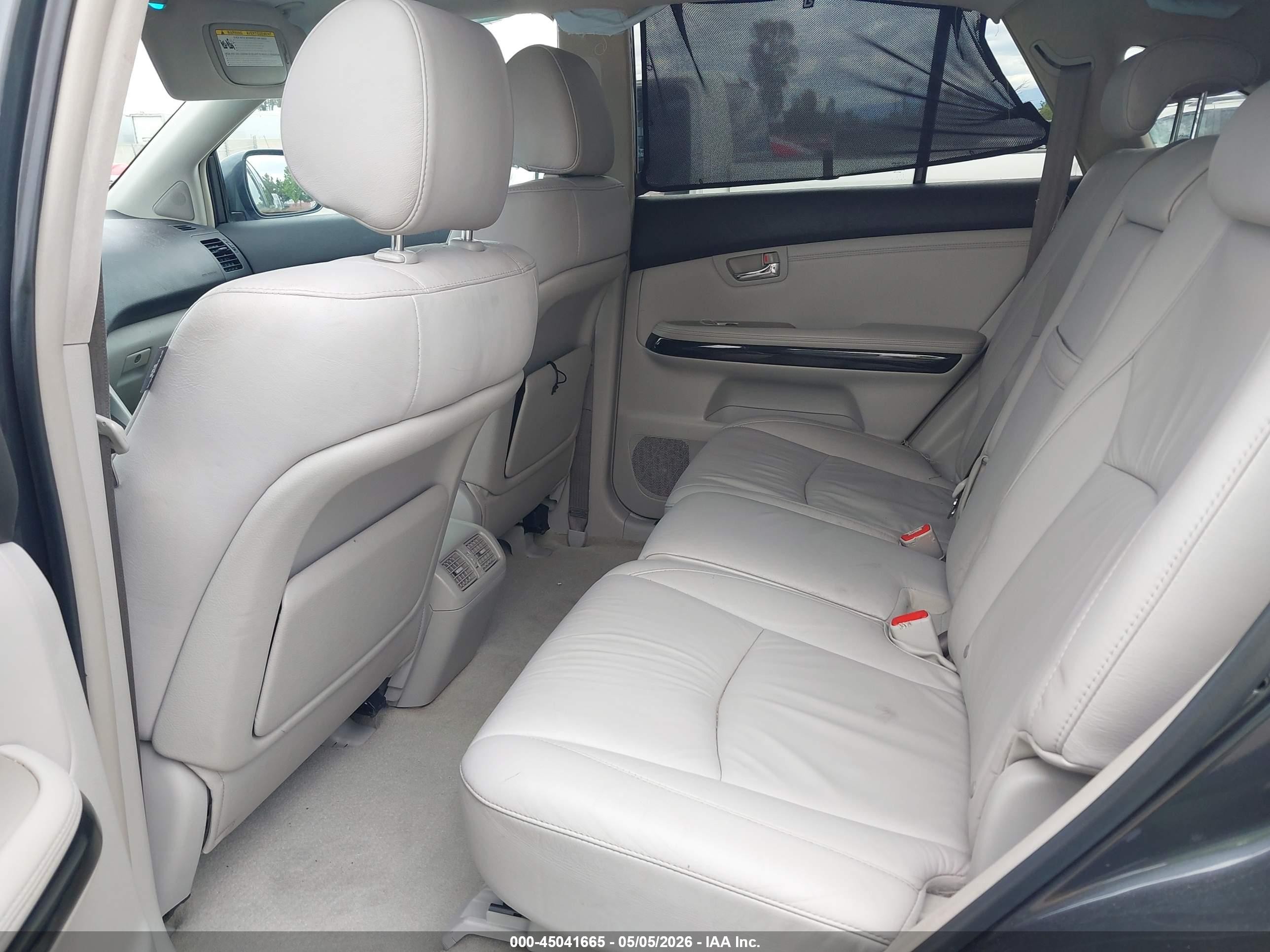 2008 Lexus Rx 350   Gray vin: 2T2HK31U38C068709