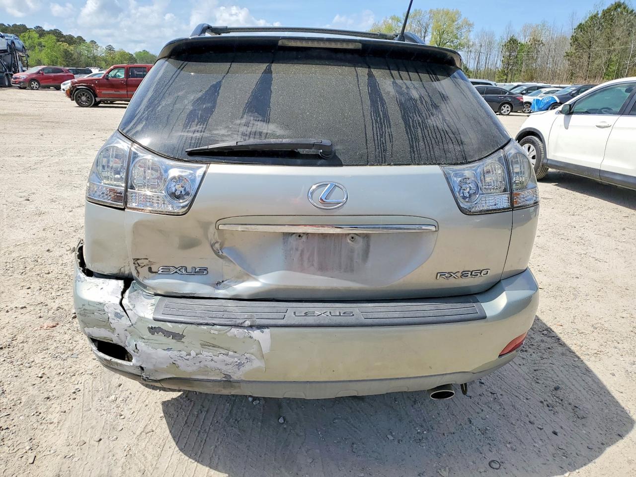2008 Lexus Rx350 Silver vin: 2T2HK31U38C077393