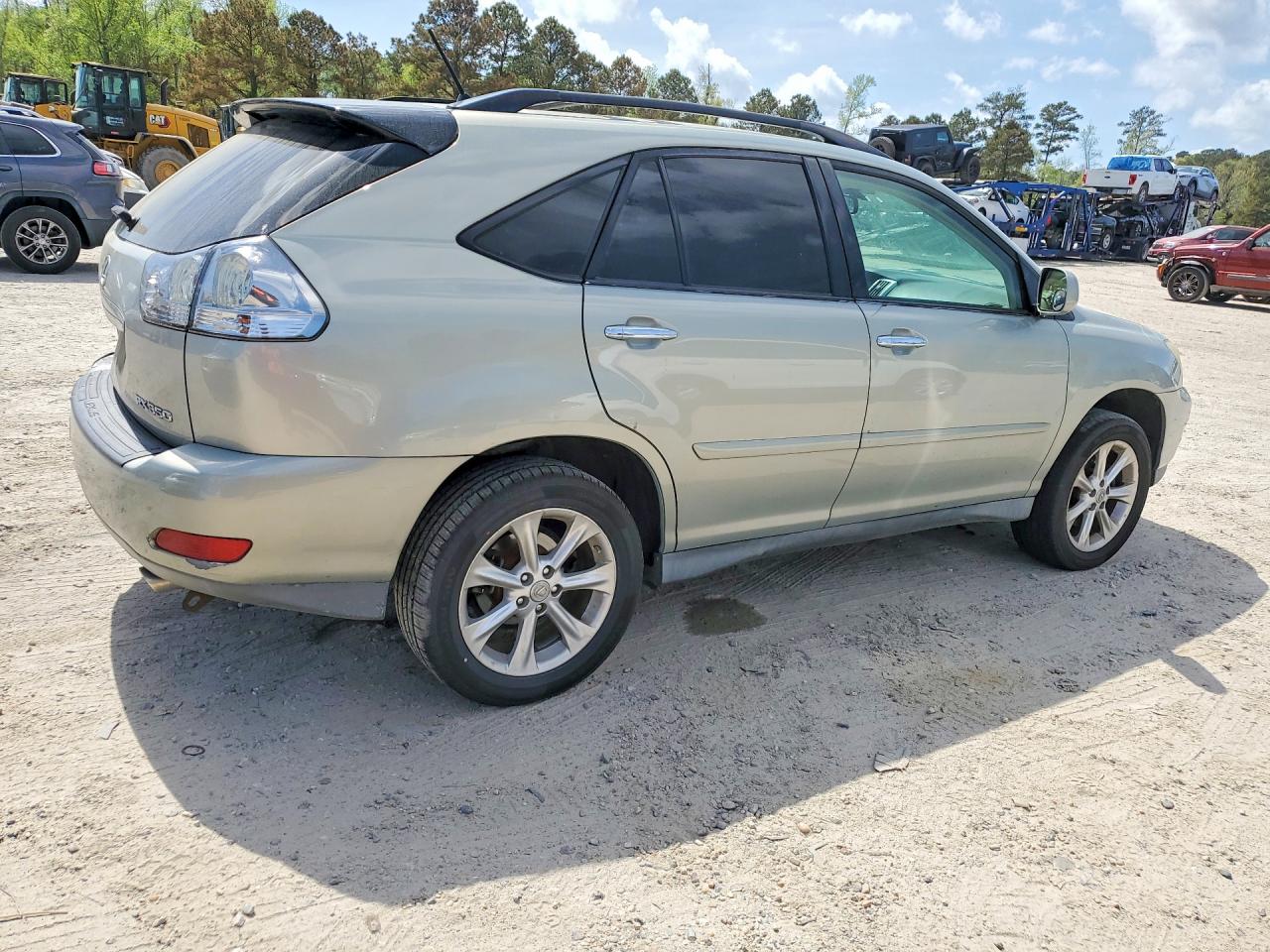 2008 Lexus Rx350 Silver vin: 2T2HK31U38C077393