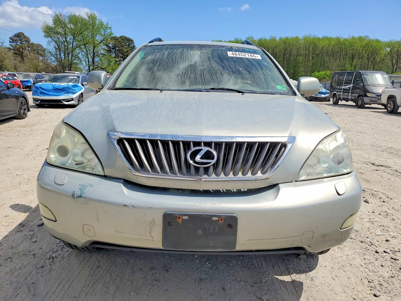 2008 Lexus Rx350 Silver vin: 2T2HK31U38C077393