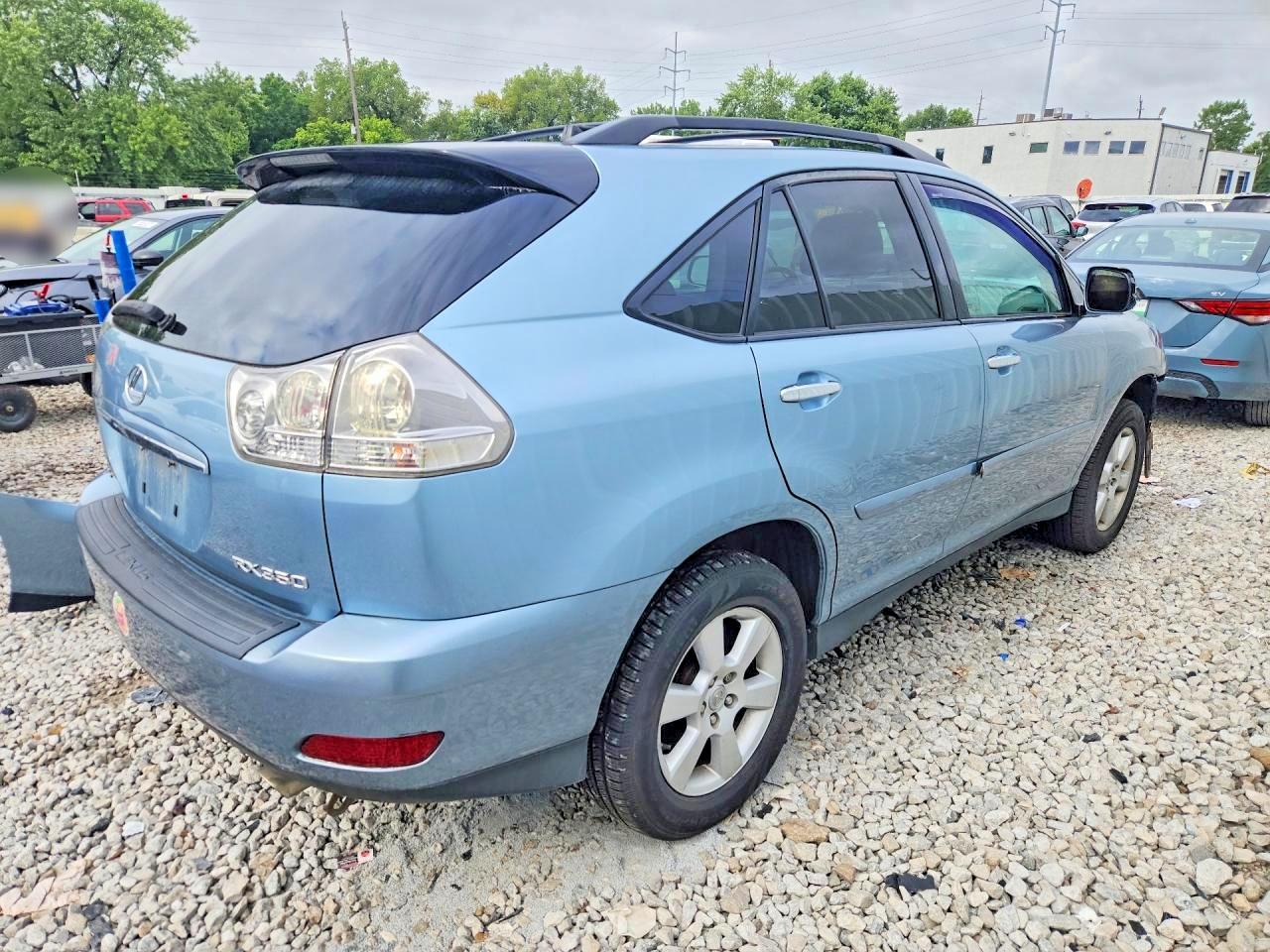 2008 Lexus Rx 350 Turquoise vin: 2T2HK31U38C085025