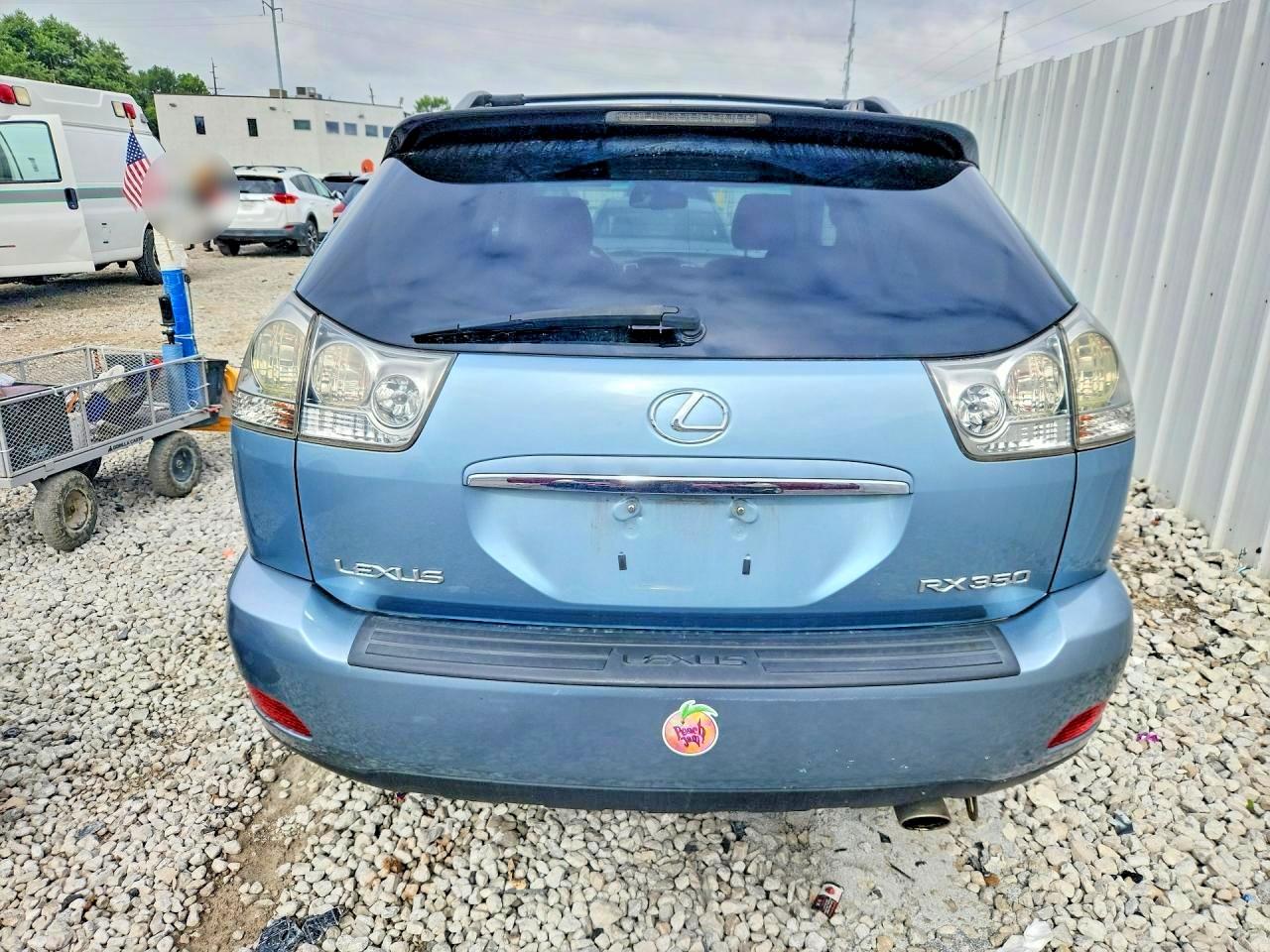 2008 Lexus Rx 350 Turquoise vin: 2T2HK31U38C085025