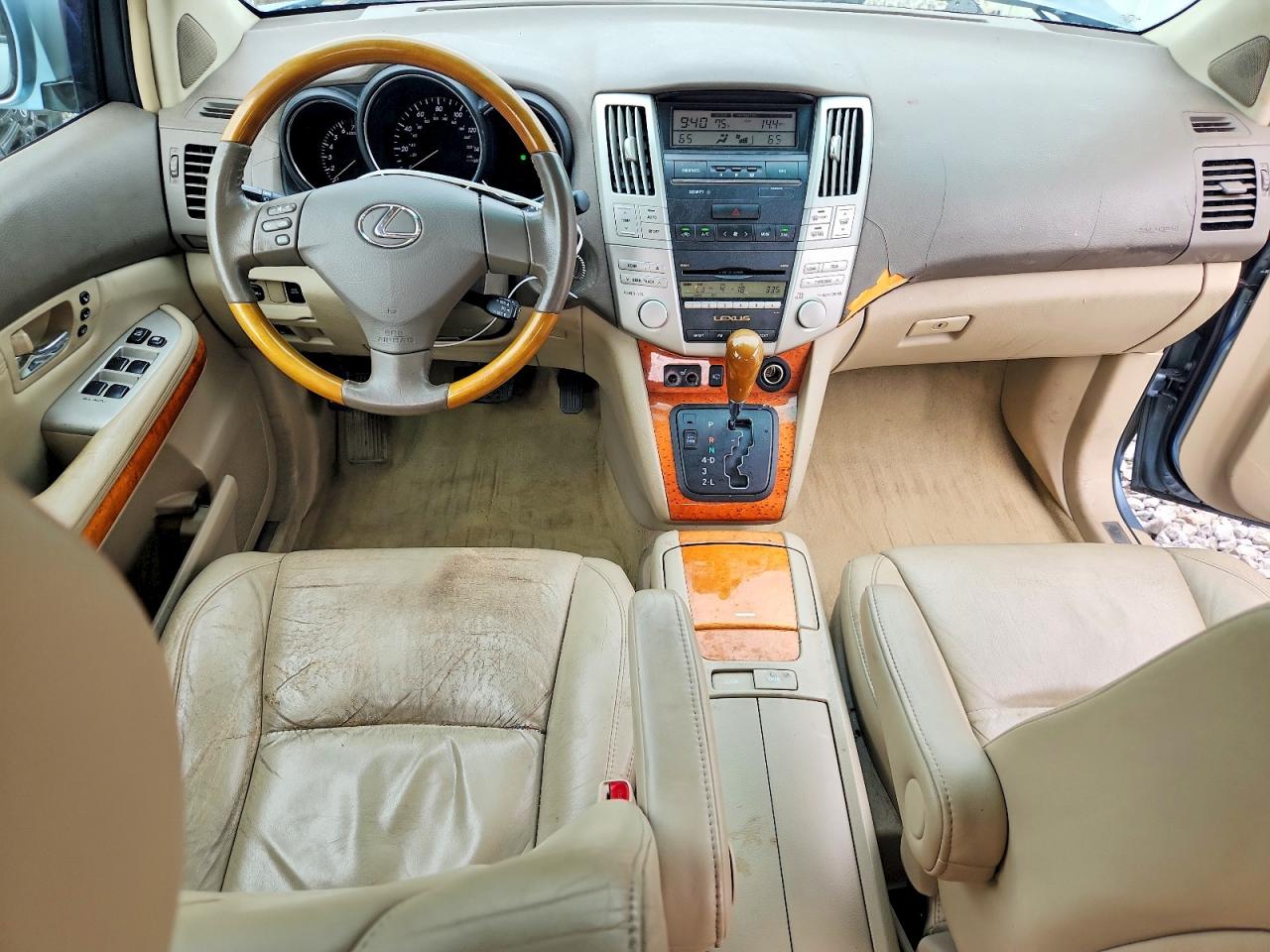 2008 Lexus Rx 350 Turquoise vin: 2T2HK31U38C085025