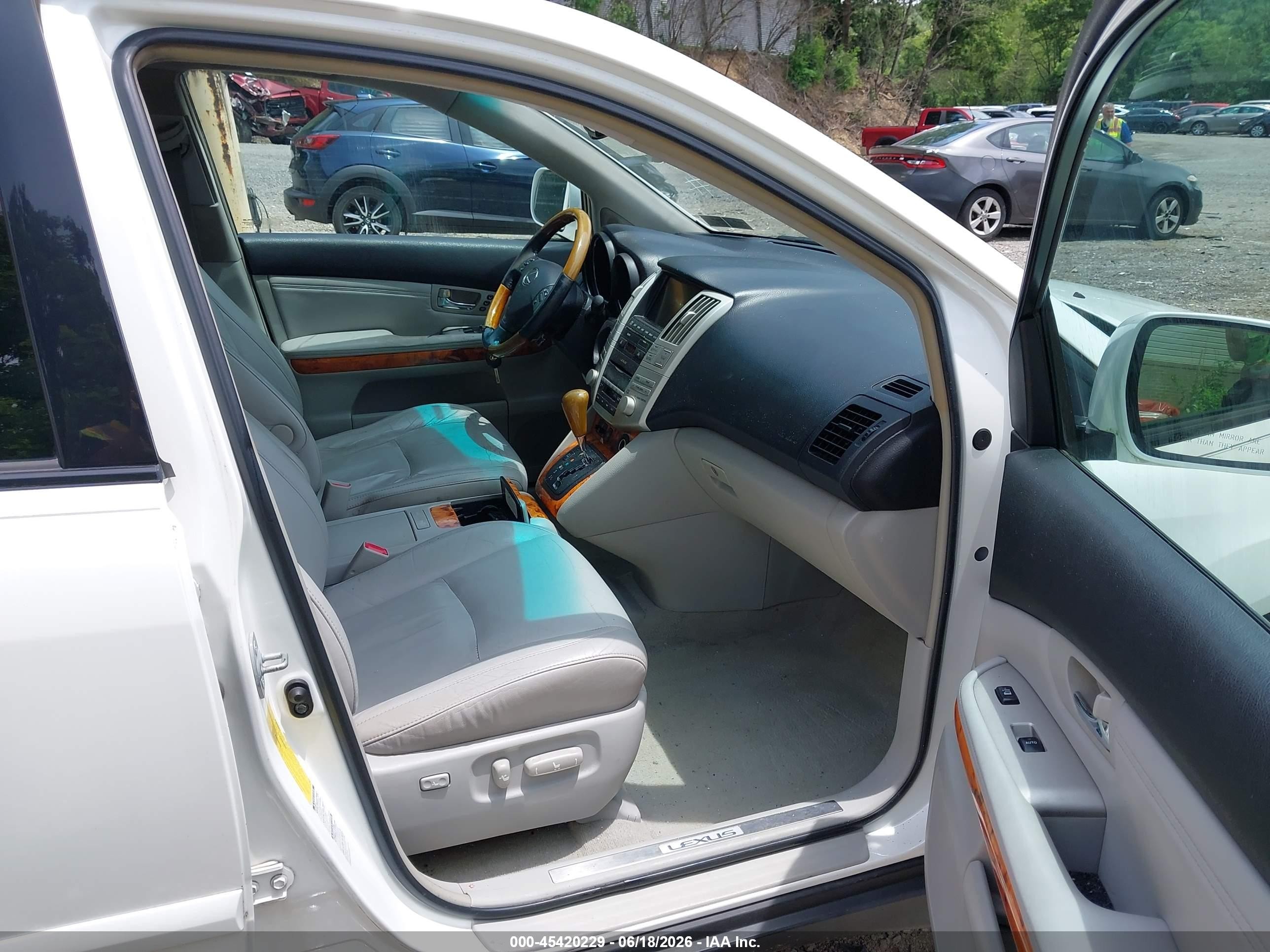 2008 Lexus Rx 350 White vin: 2T2HK31U38C091875