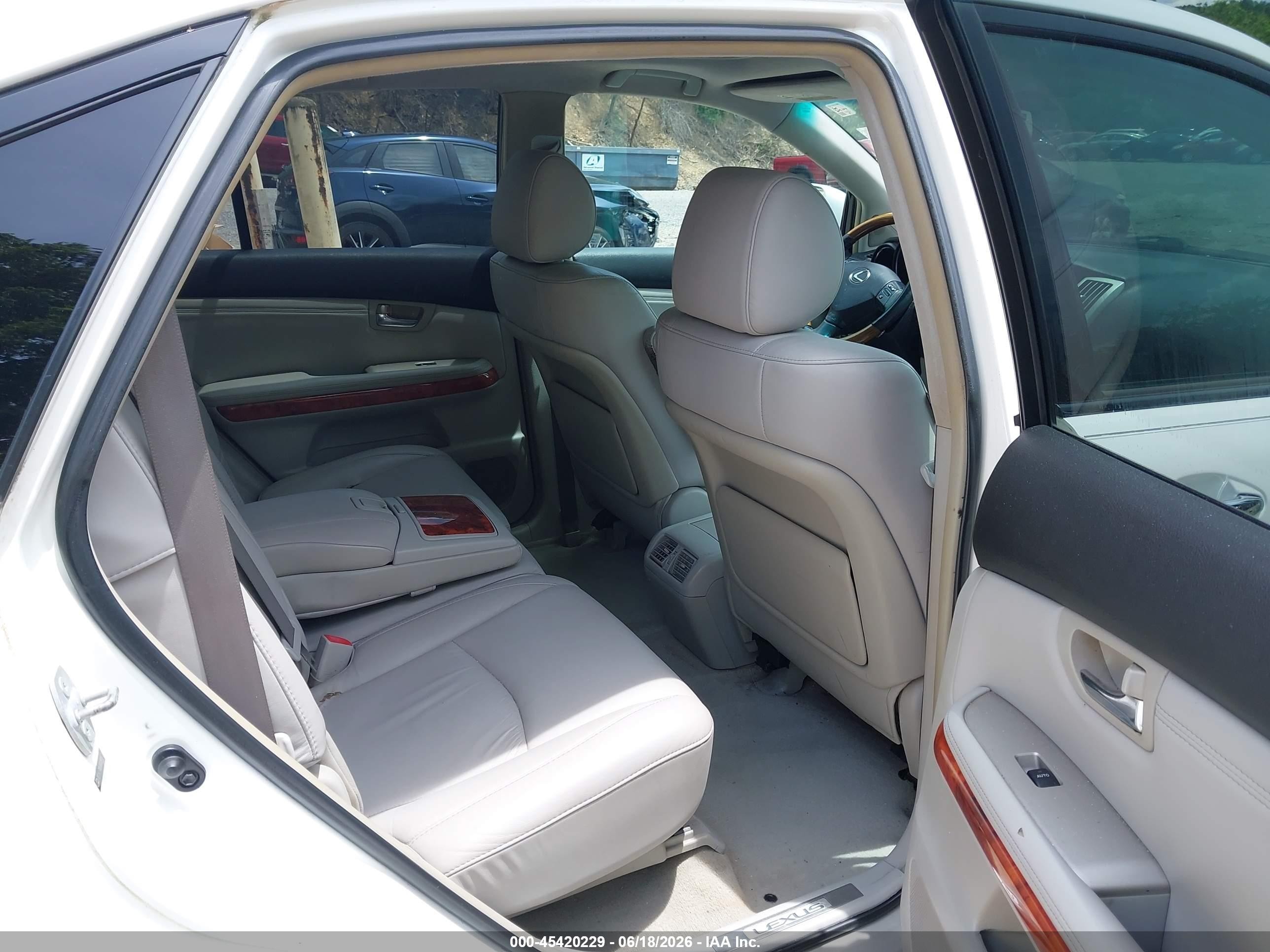 2008 Lexus Rx 350 White vin: 2T2HK31U38C091875