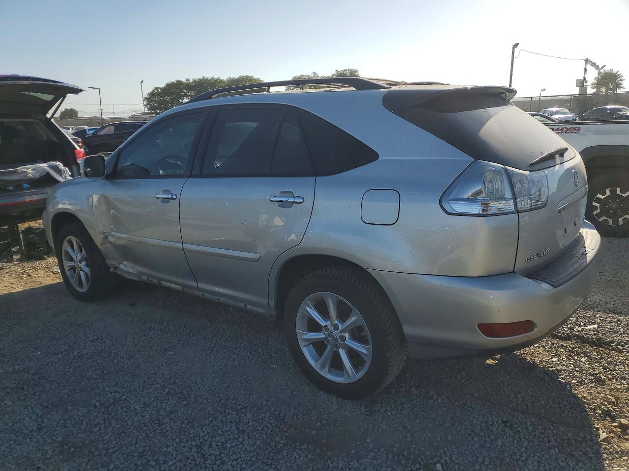 2008 Lexus Rx 350 Silver vin: 2T2HK31U38C091990