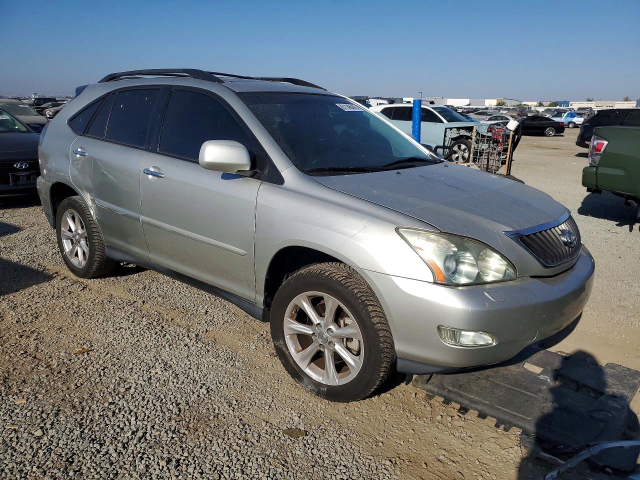 2008 Lexus Rx 350 Silver vin: 2T2HK31U38C091990