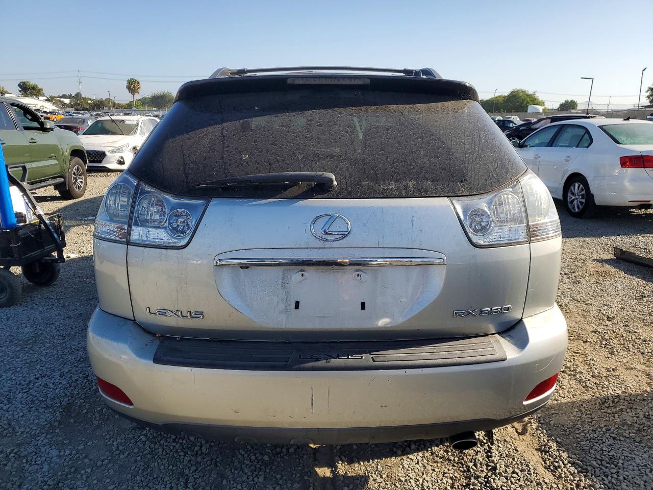2008 Lexus Rx 350 Silver vin: 2T2HK31U38C091990