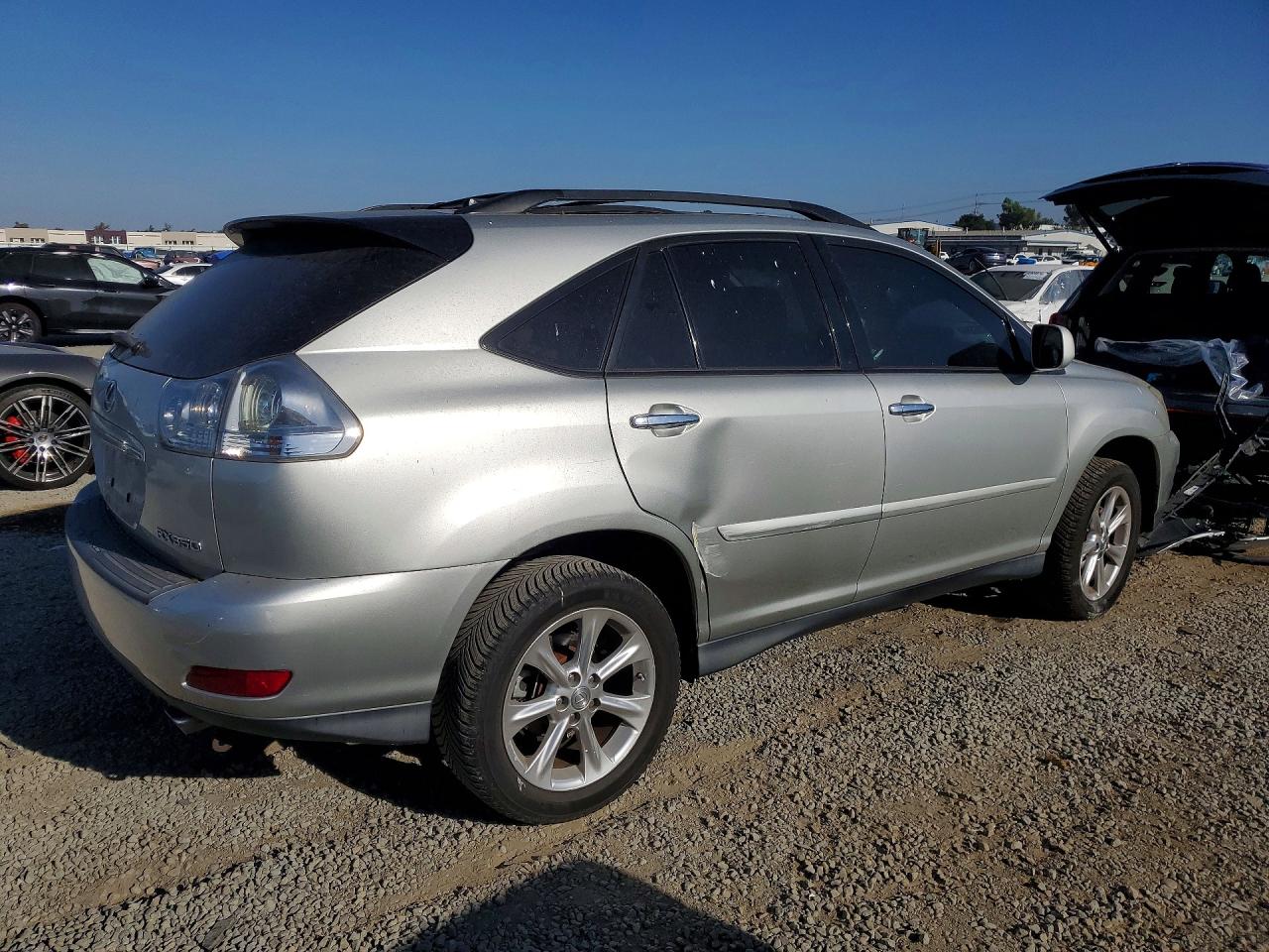 2008 Lexus Rx 350 Silver vin: 2T2HK31U38C091990