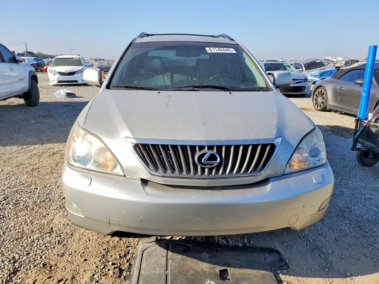 2008 Lexus Rx 350 Silver vin: 2T2HK31U38C091990