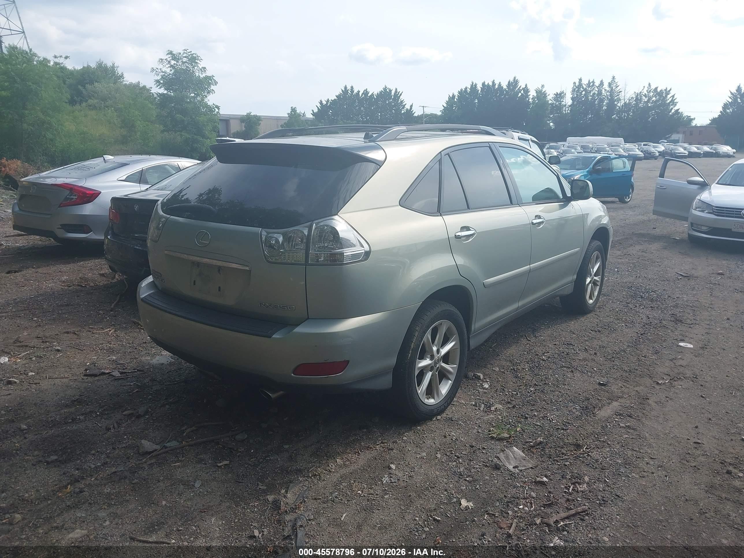 2009 Lexus Rx 350 Gray vin: 2T2HK31U39C097788