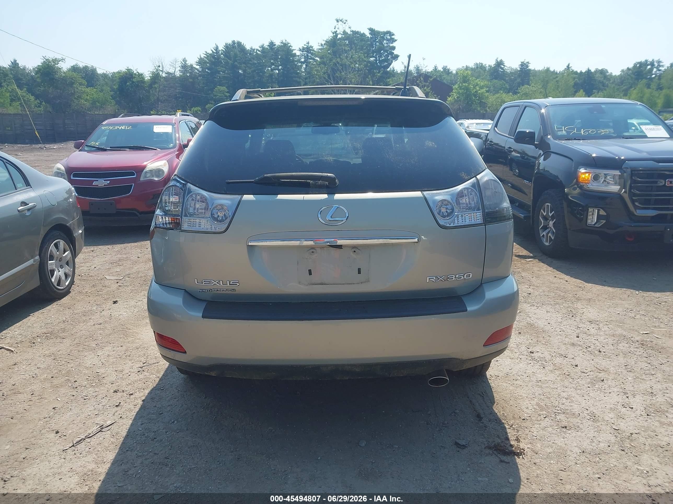 2009 Lexus Rx 350   Light Blue vin: 2T2HK31U39C099203