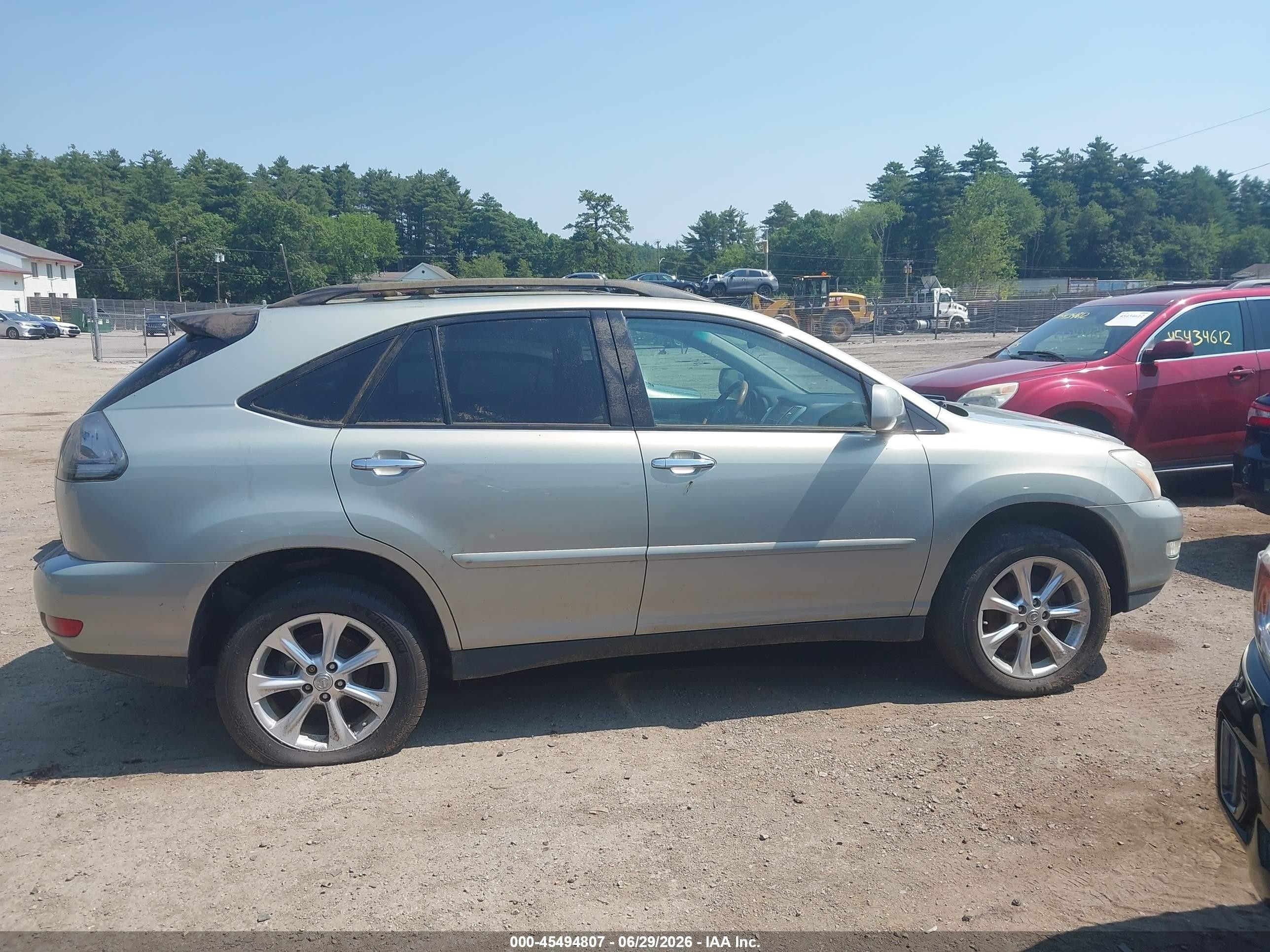 2009 Lexus Rx 350   Light Blue vin: 2T2HK31U39C099203