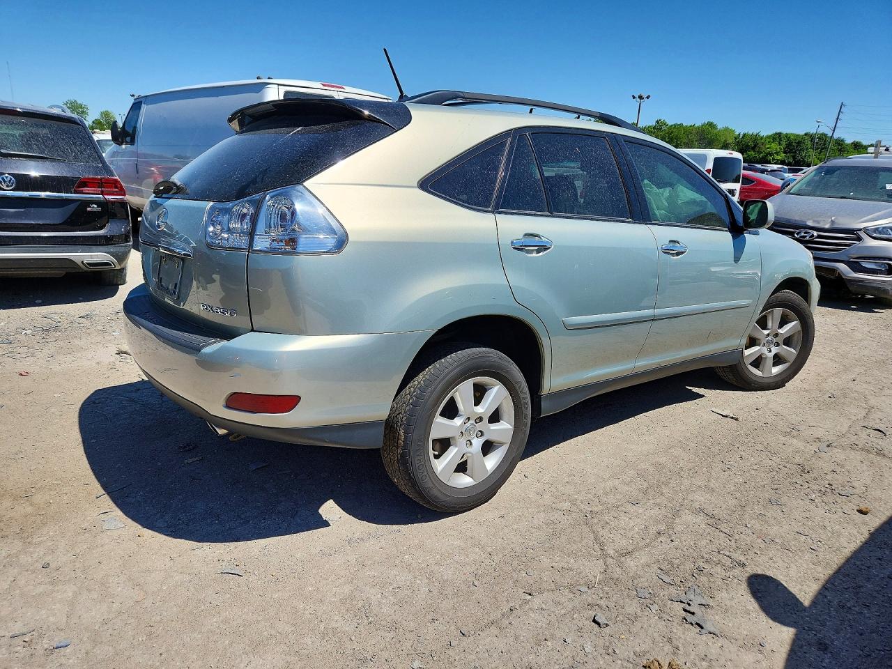 2009 Lexus Rx 350 Серебряный vin: 2T2HK31U39C125525