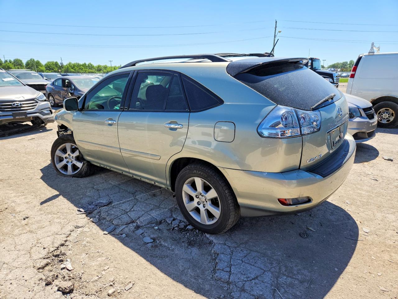 2009 Lexus Rx 350 Серебряный vin: 2T2HK31U39C125525