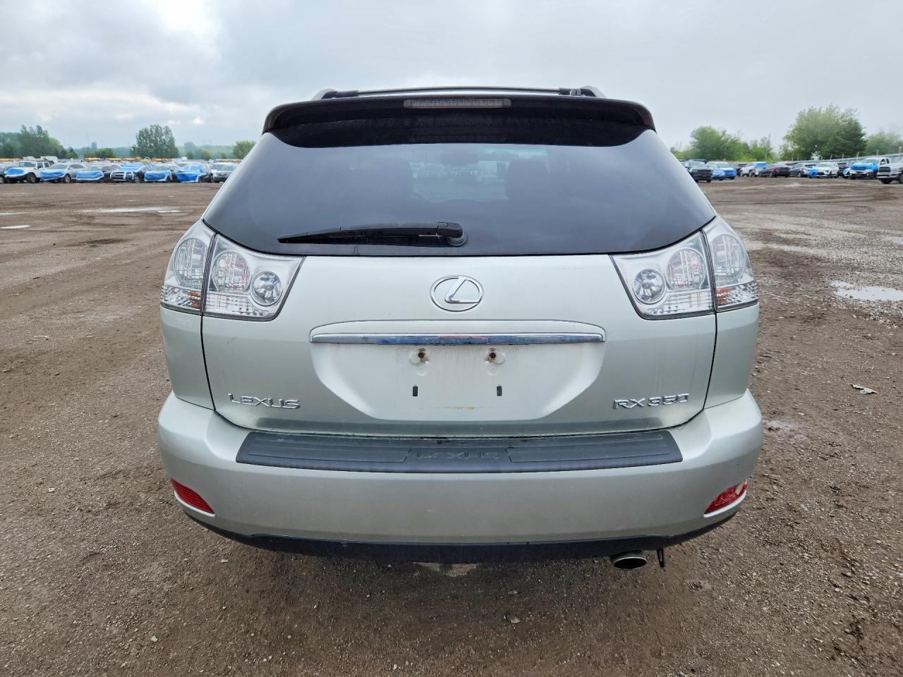 2007 Lexus Rx 350 Silver vin: 2T2HK31U47C002071