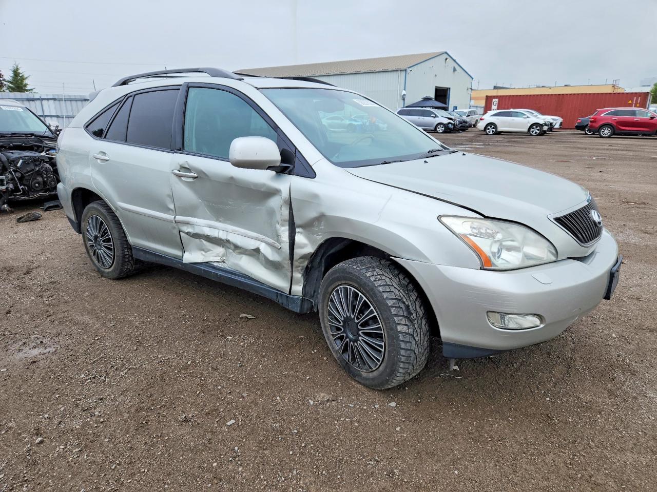 2007 Lexus Rx 350 Silver vin: 2T2HK31U47C002071