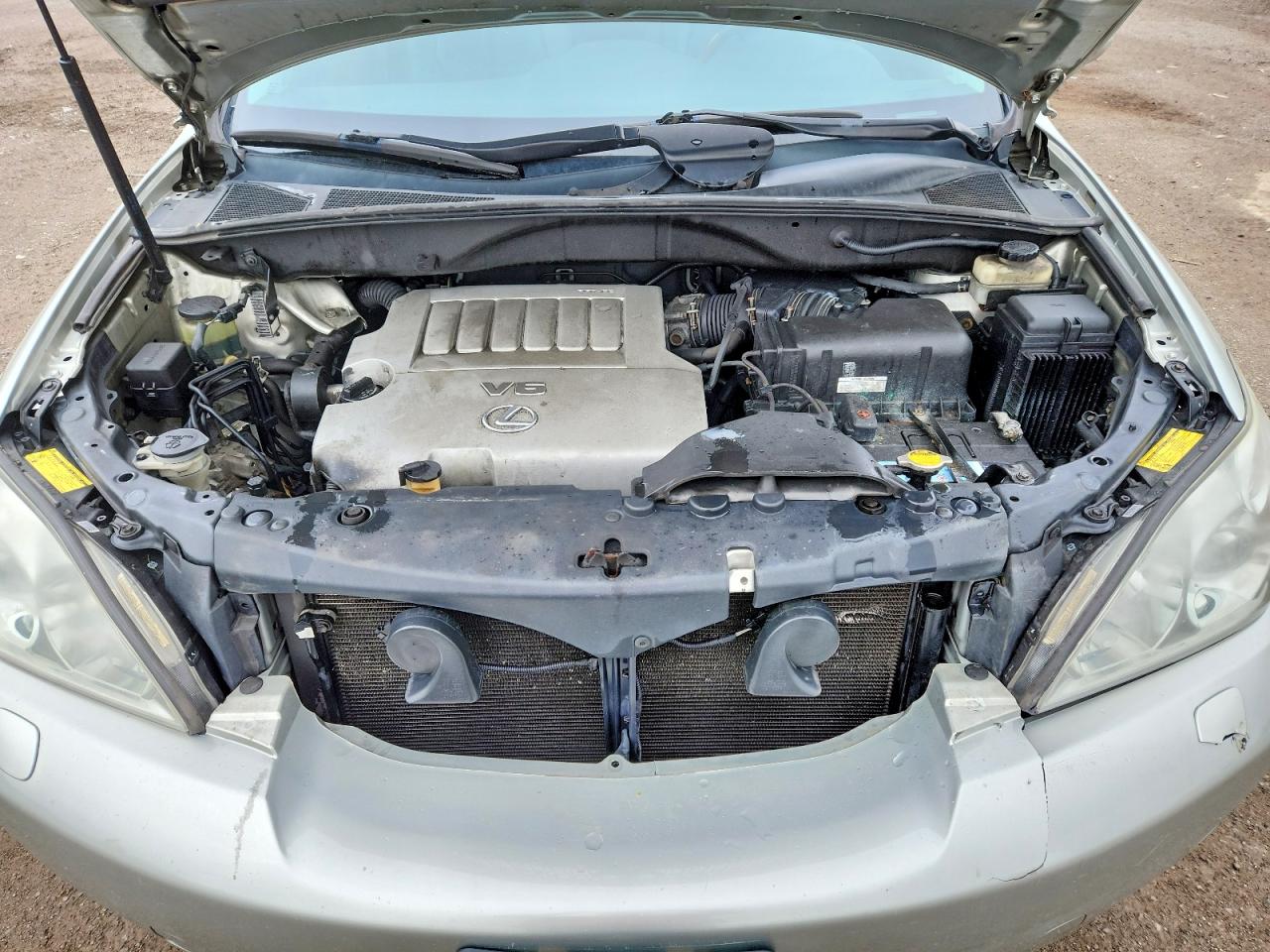 2007 Lexus Rx 350 Silver vin: 2T2HK31U47C002071