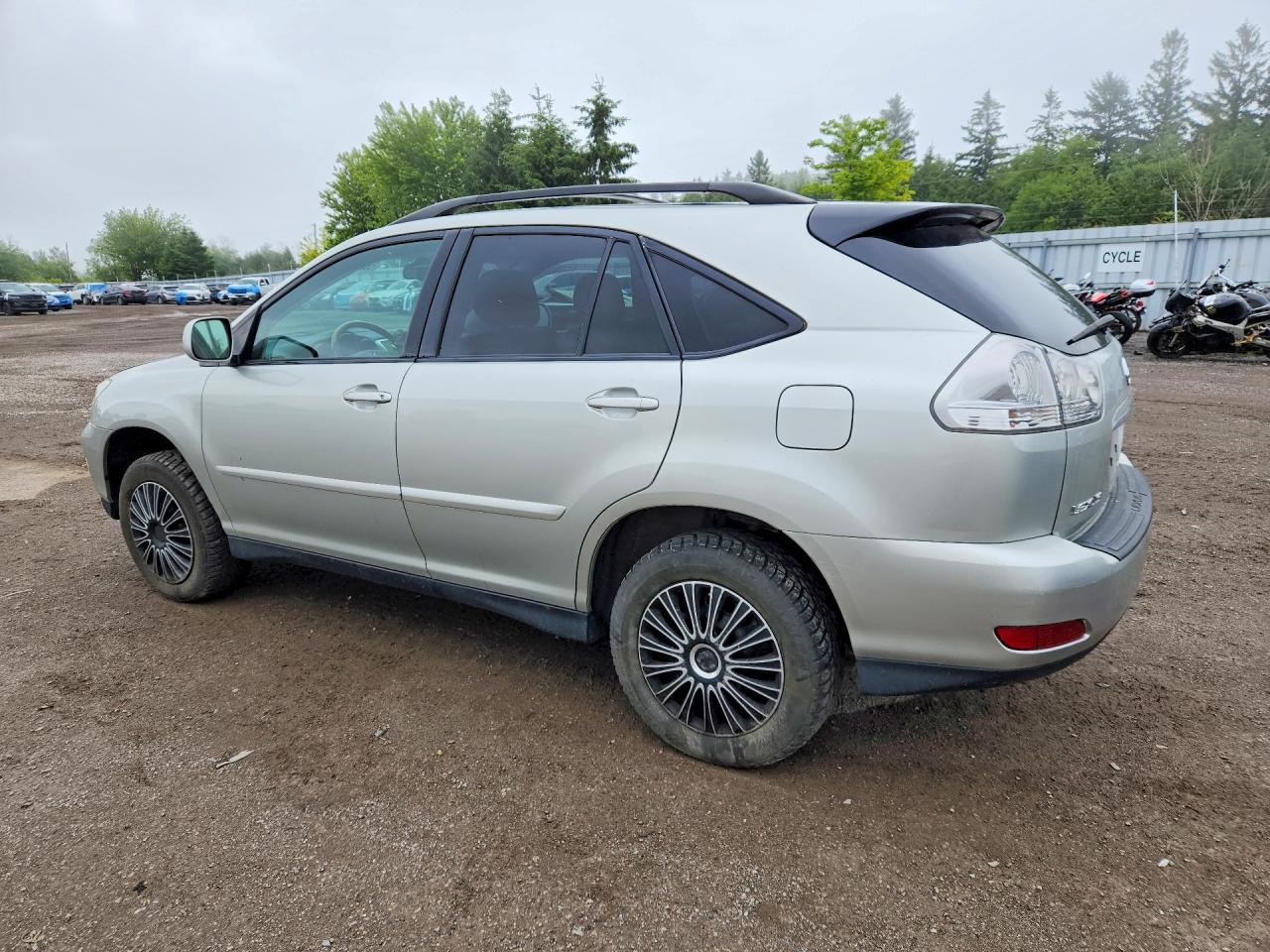 2007 Lexus Rx 350 Silver vin: 2T2HK31U47C002071