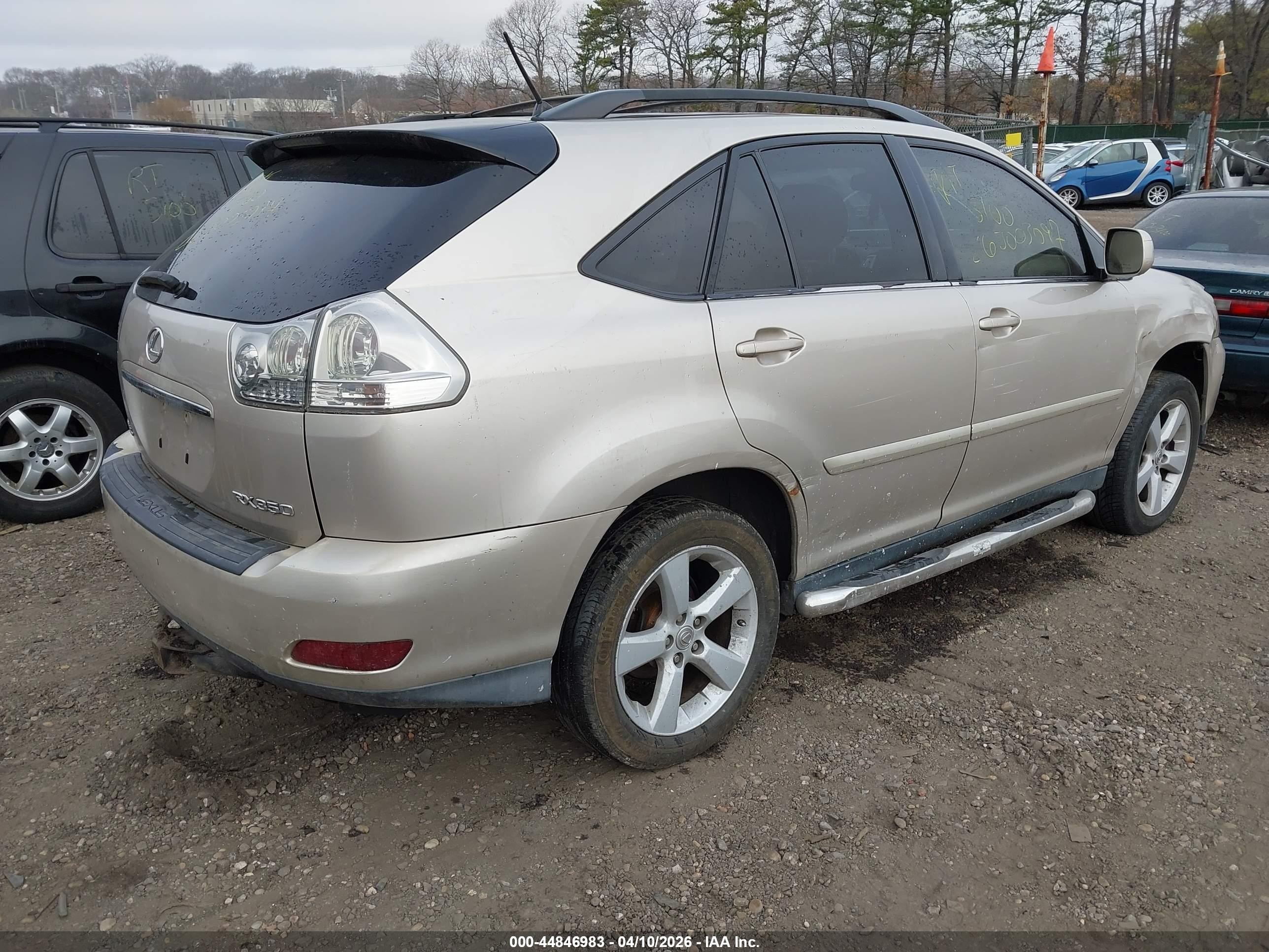 2007 Lexus Rx 350   Золотой vin: 2T2HK31U47C002653