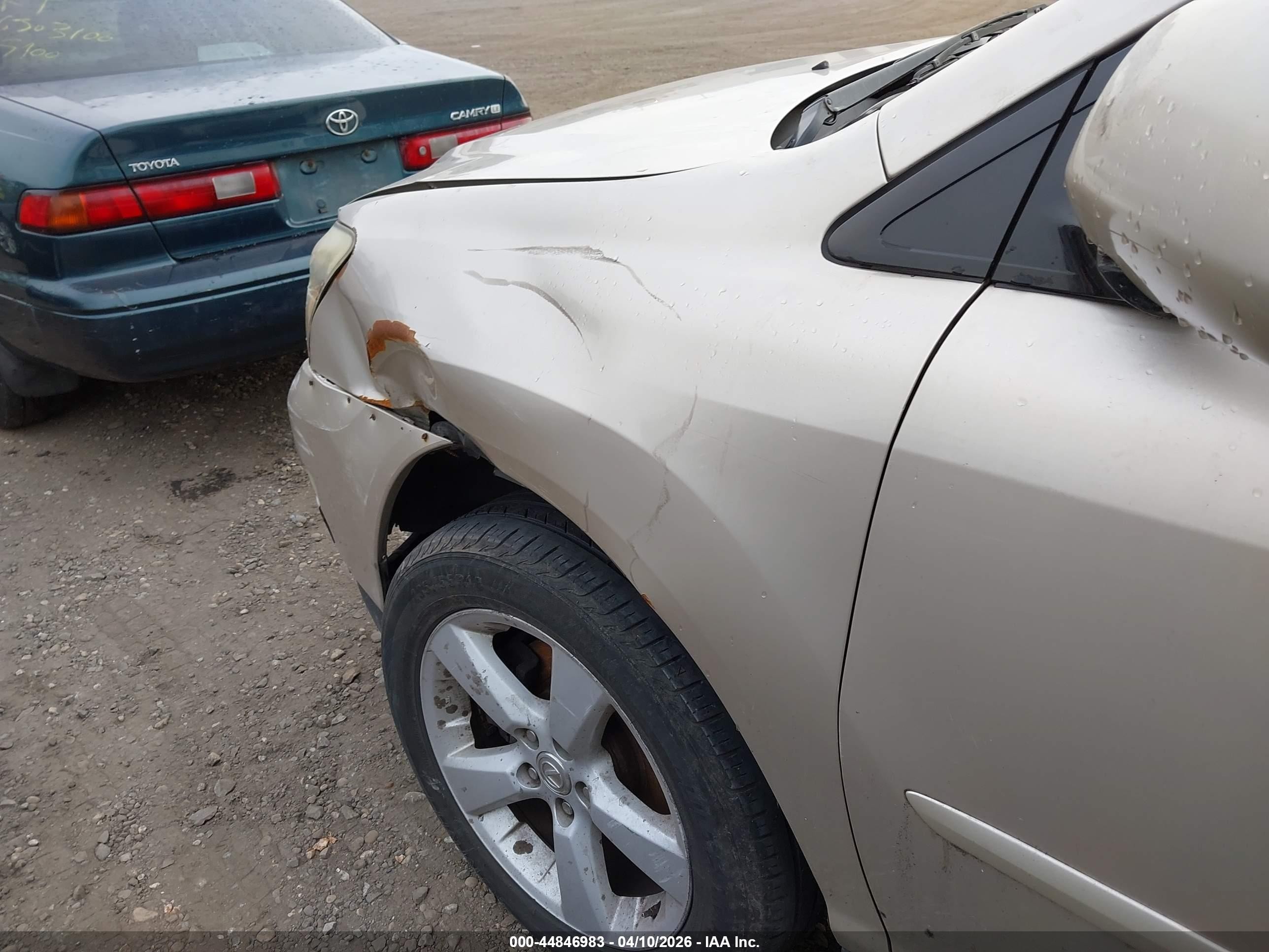 2007 Lexus Rx 350   Золотой vin: 2T2HK31U47C002653