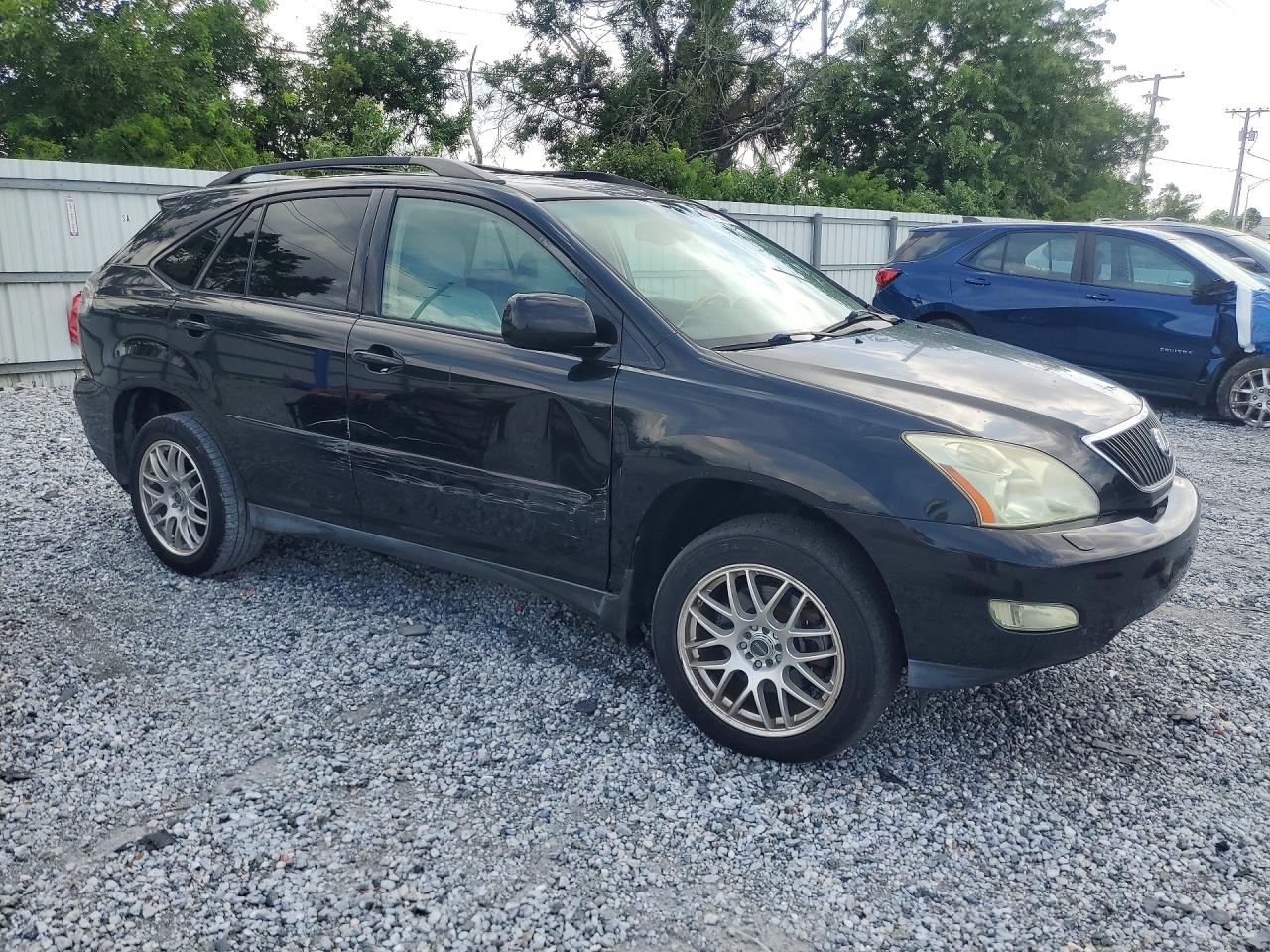 2007 Lexus Rx 350 Black vin: 2T2HK31U47C012874