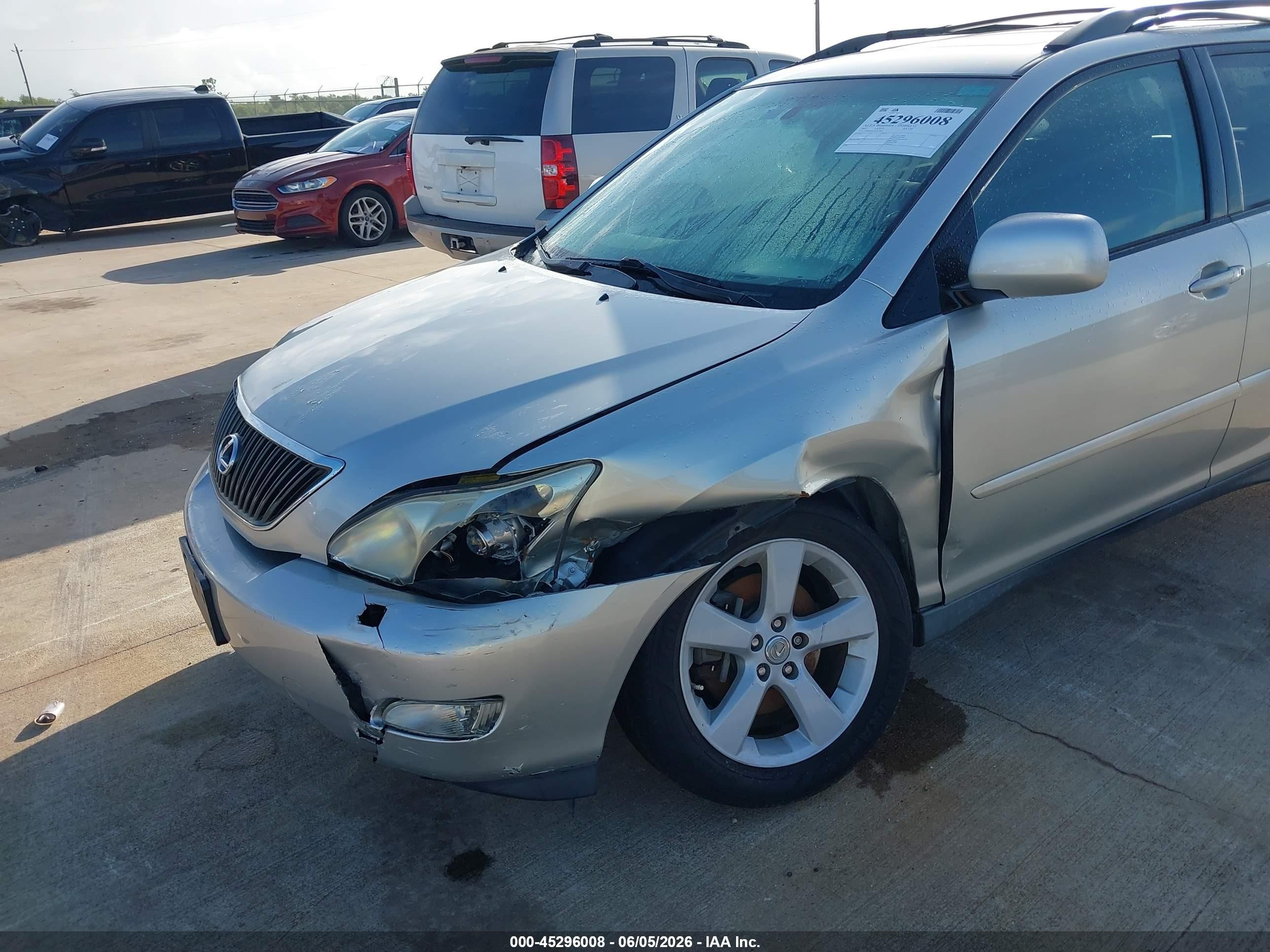 2007 Lexus Rx 350   Silver vin: 2T2HK31U47C017041