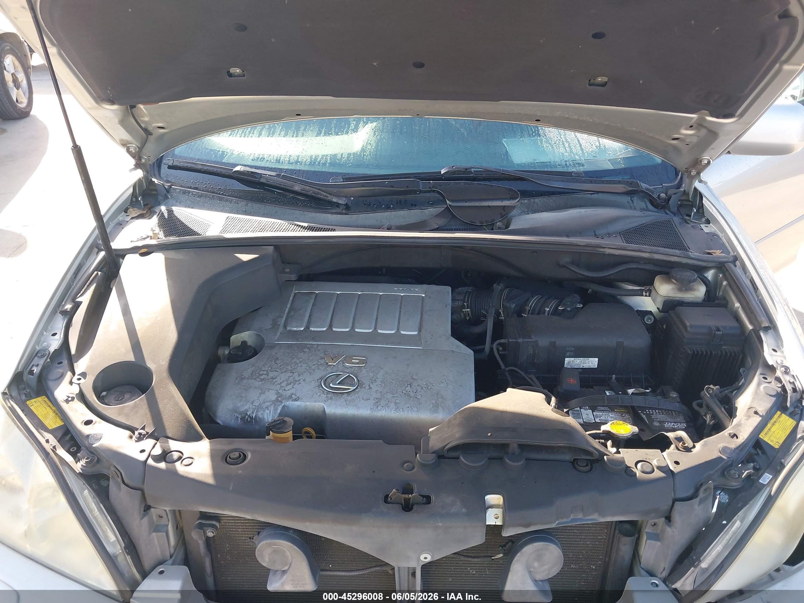 2007 Lexus Rx 350   Silver vin: 2T2HK31U47C017041