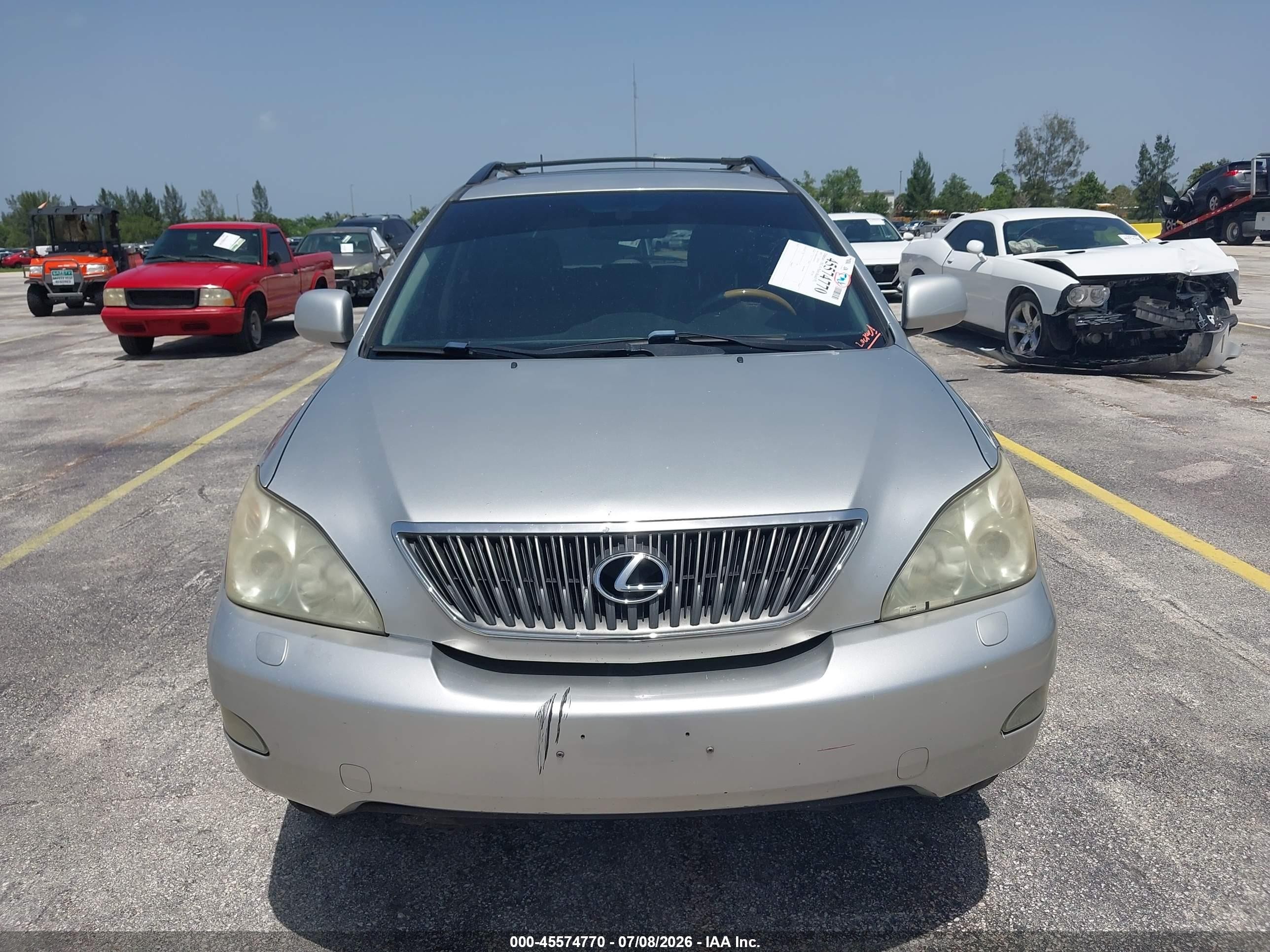 2007 Lexus Rx 350   Silver vin: 2T2HK31U47C027875
