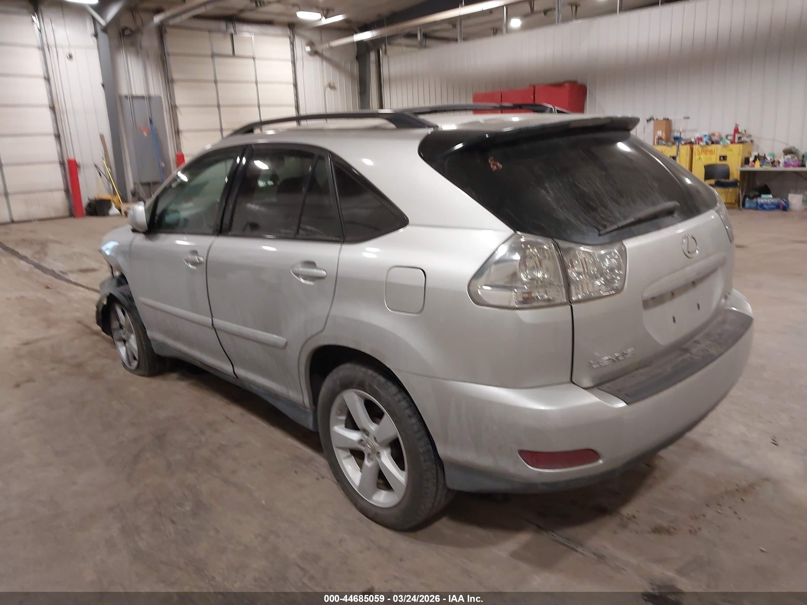 2007 Lexus Rx 350 Серебряный vin: 2T2HK31U47C042862