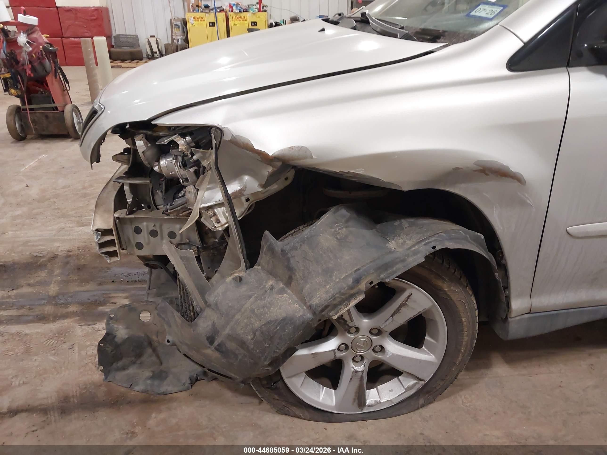 2007 Lexus Rx 350 Серебряный vin: 2T2HK31U47C042862