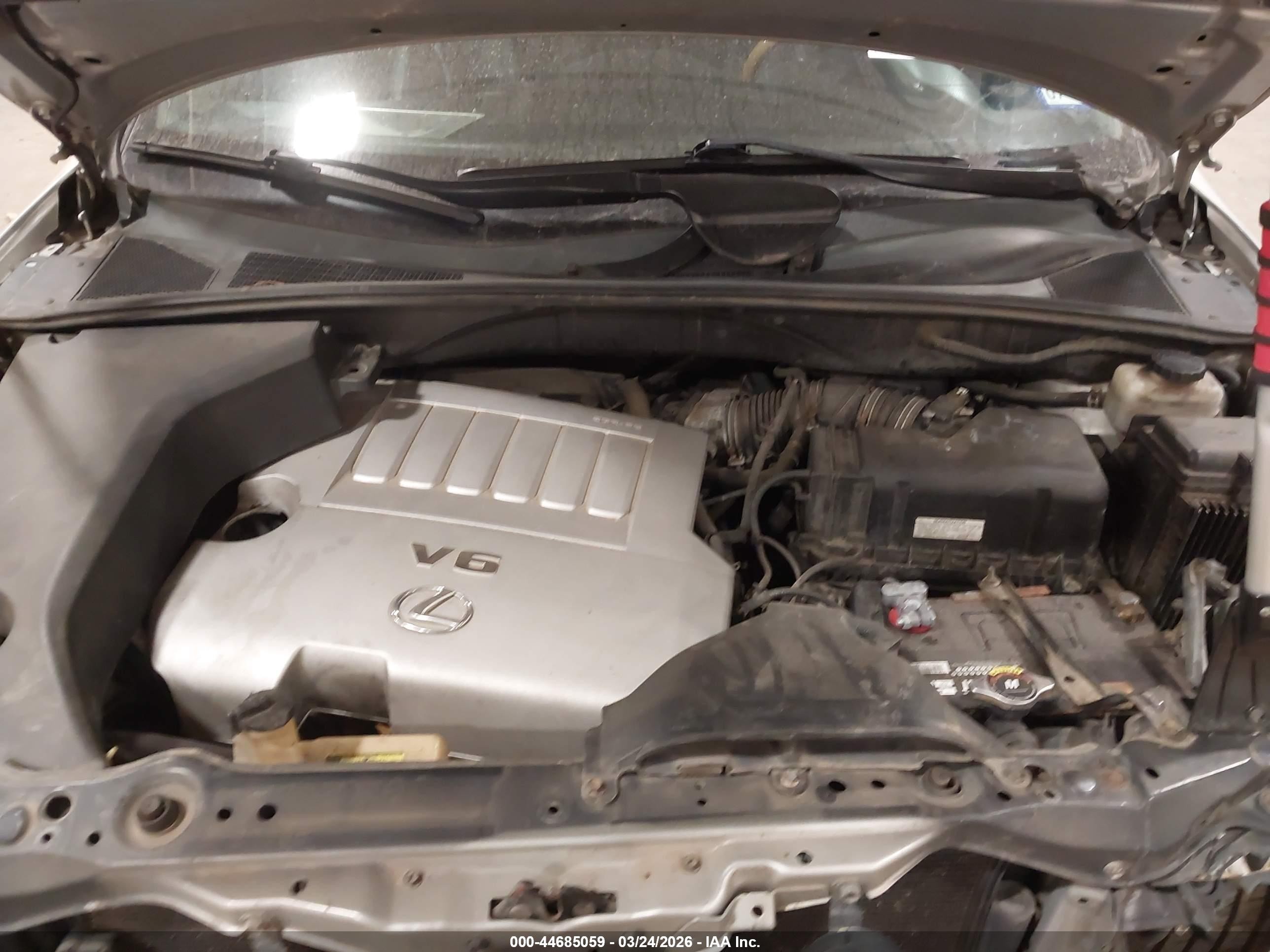 2007 Lexus Rx 350 Серебряный vin: 2T2HK31U47C042862