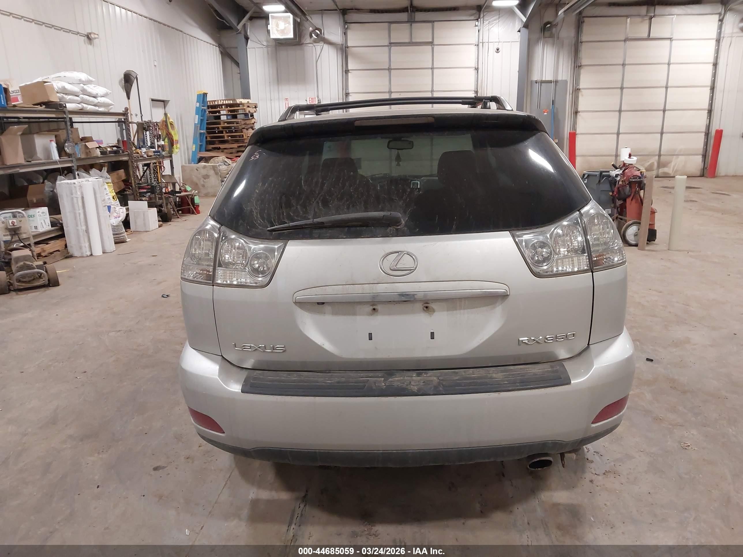 2007 Lexus Rx 350 Серебряный vin: 2T2HK31U47C042862