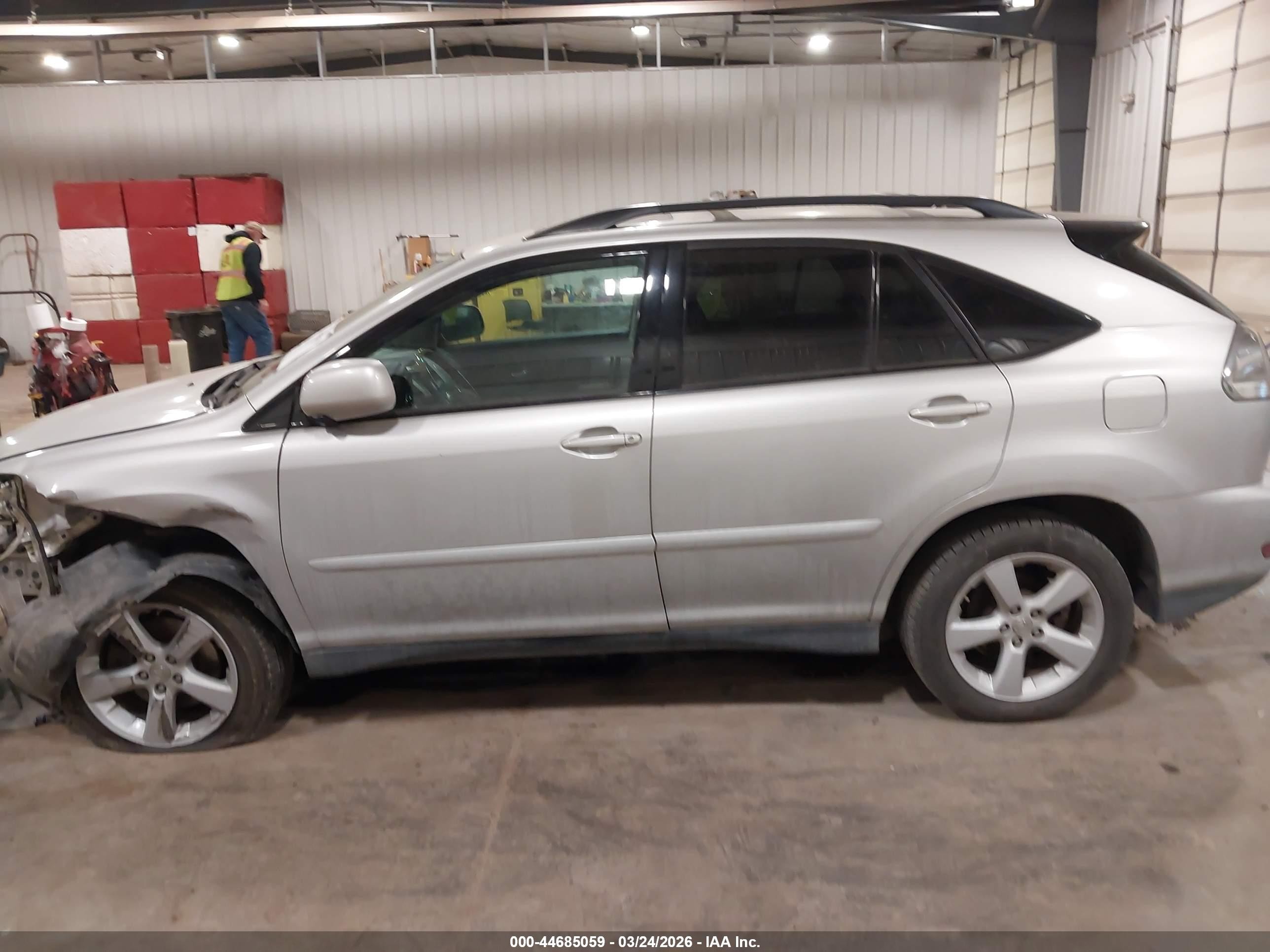 2007 Lexus Rx 350 Серебряный vin: 2T2HK31U47C042862