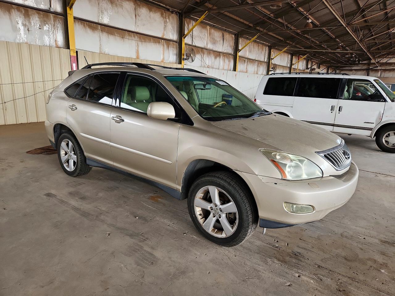 2008 Lexus Rx 350 Желто-коричневый vin: 2T2HK31U48C058187